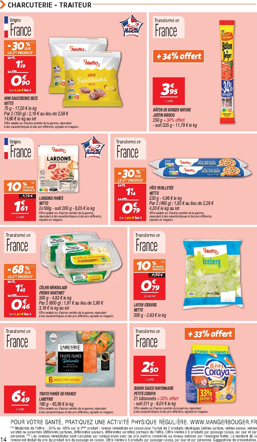 netto - Flyer Netto pour la semaine prochaine du du mardi 14/04/2026 au du lundi 20/04/2026 - page: 14
