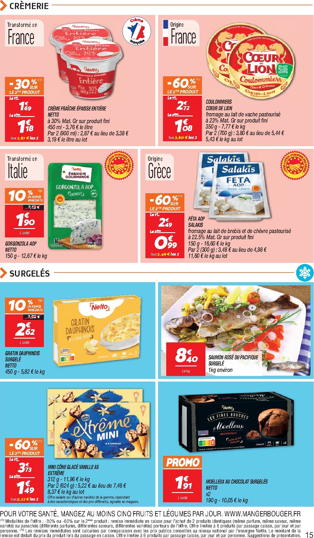 netto - Flyer Netto pour la semaine prochaine du du mardi 14/04/2026 au du lundi 20/04/2026 - page: 15