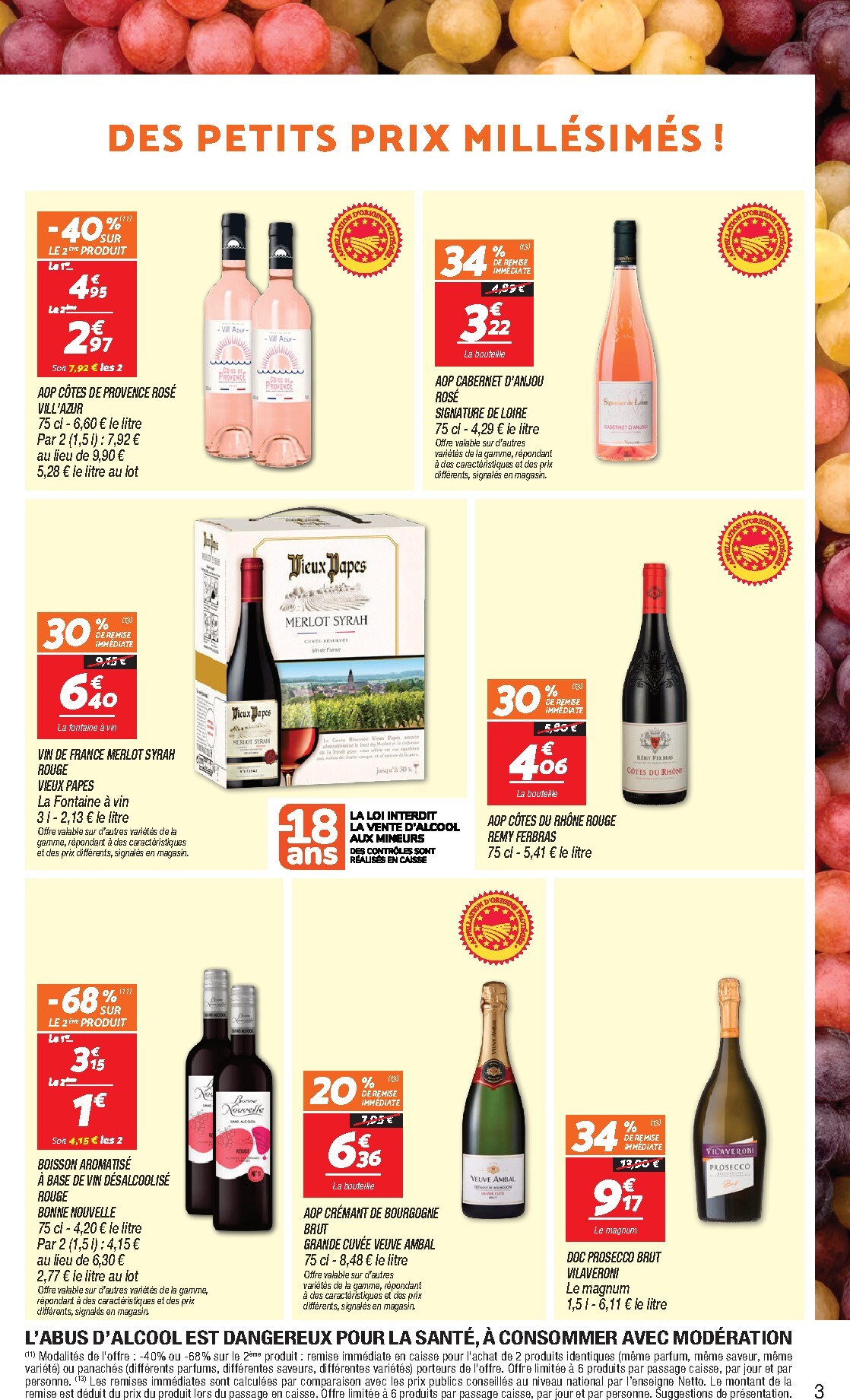 netto - Flyer Netto pour la semaine prochaine du du mardi 21/04/2026 au du lundi 27/04/2026 - page: 3