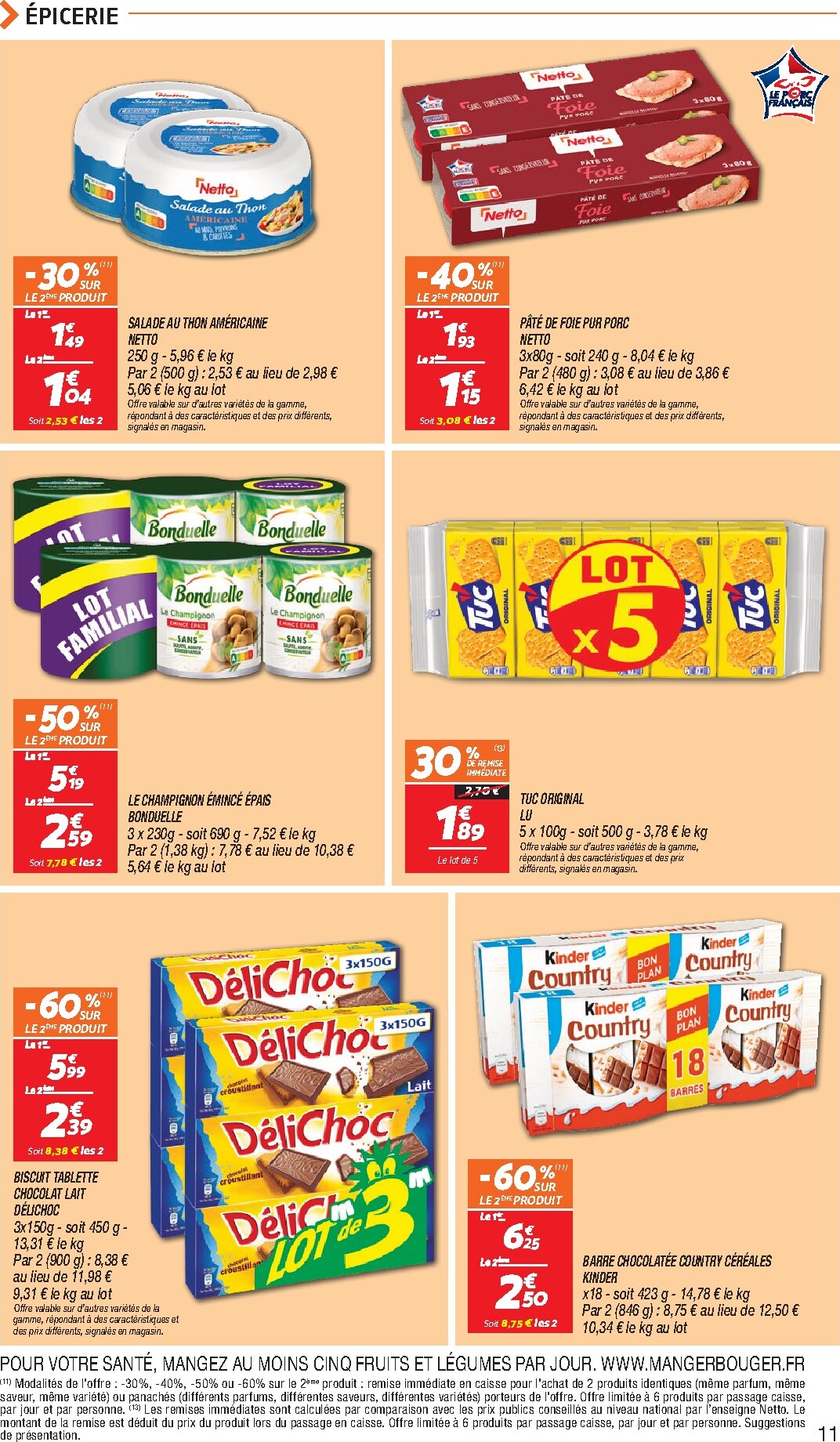 netto - Flyer Netto pour la semaine prochaine du du mardi 21/04/2026 au du lundi 27/04/2026 - page: 11