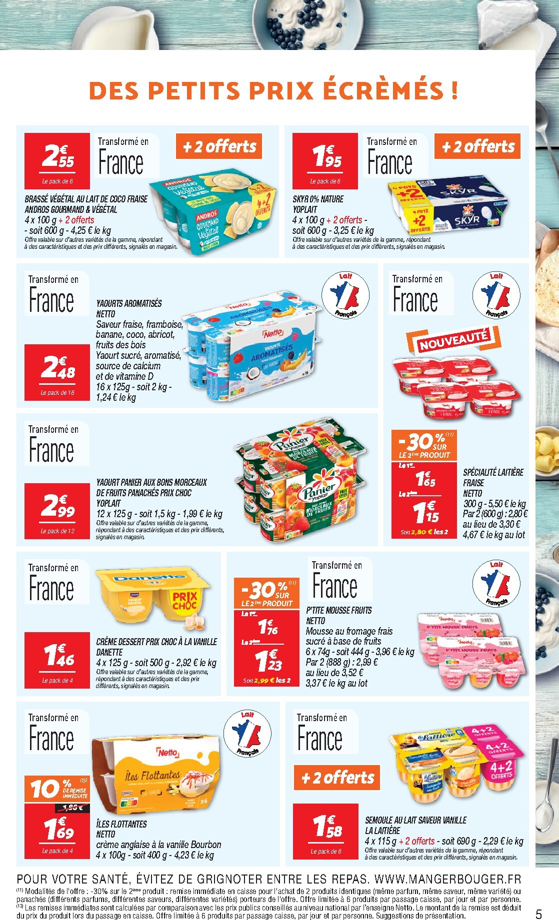 netto - Flyer Netto pour la semaine prochaine du du mardi 21/04/2026 au du lundi 27/04/2026 - page: 5