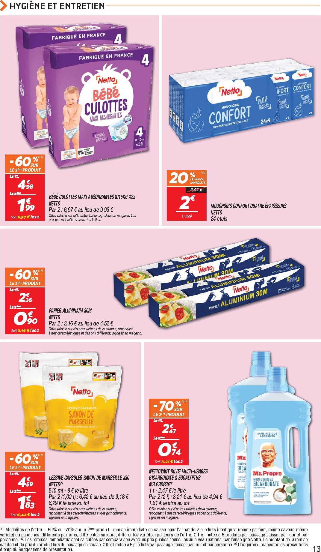 netto - Flyer Netto pour la semaine prochaine du du mardi 21/04/2026 au du lundi 27/04/2026 - page: 13