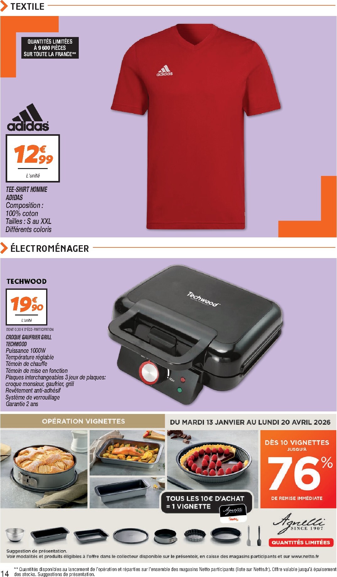 netto - Flyer Netto pour la semaine prochaine du du mardi 21/04/2026 au du lundi 27/04/2026 - page: 14