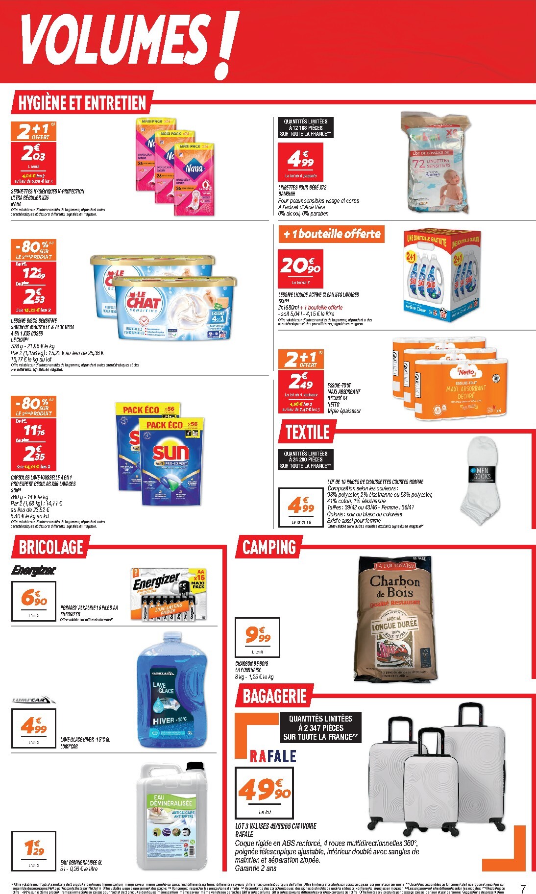 netto - Flyer Netto - Maxi Volumes pour la semaine prochaine du du mardi 28/04/2026 au du lundi 11/05/2026 - page: 7