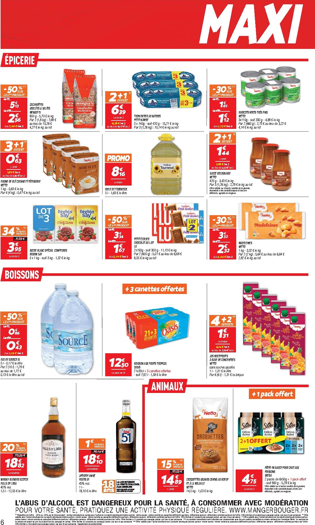 netto - Flyer Netto - Maxi Volumes pour la semaine prochaine du du mardi 28/04/2026 au du lundi 11/05/2026 - page: 6