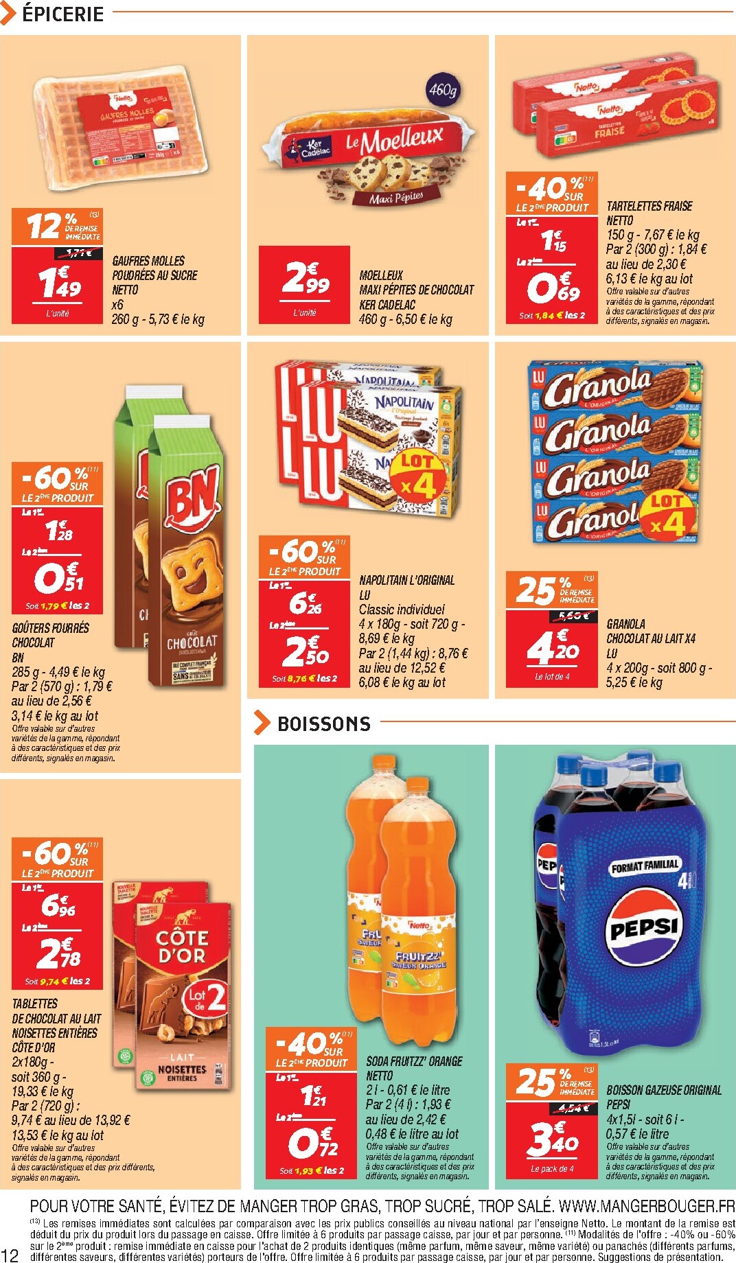 netto - Flyer Netto pour la semaine prochaine du du mardi 05/05/2026 au du lundi 11/05/2026 - page: 12