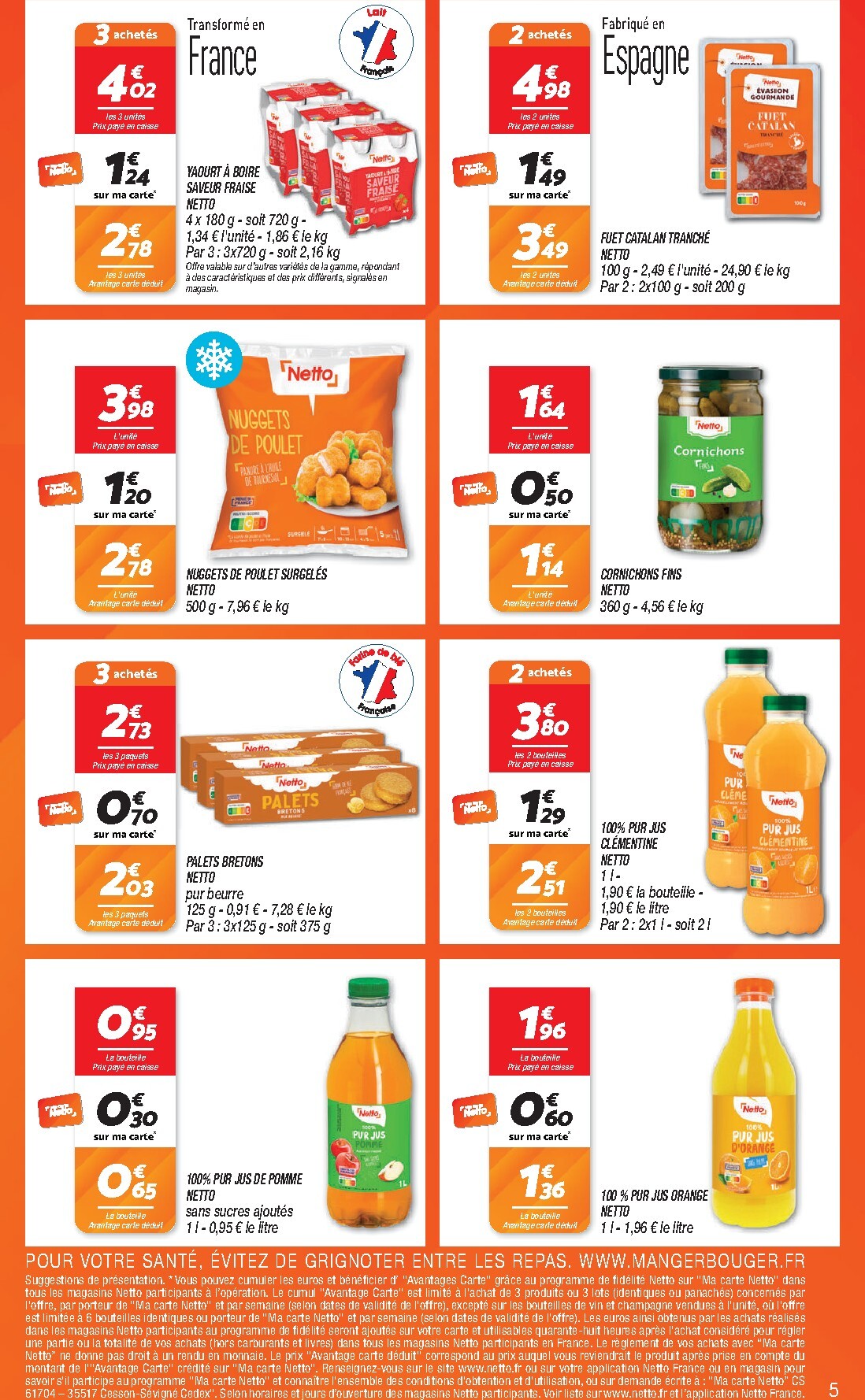 netto - Flyer Netto pour la semaine prochaine du du mardi 05/05/2026 au du lundi 11/05/2026 - page: 5