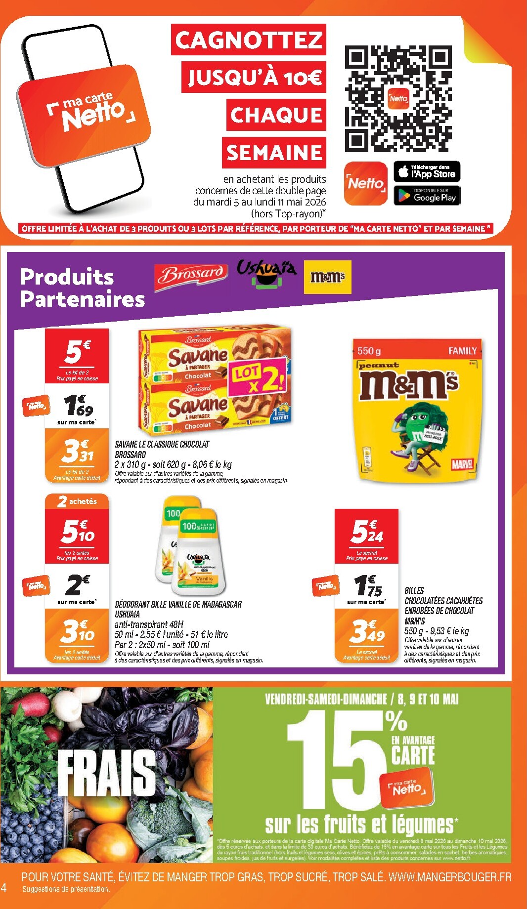 netto - Flyer Netto pour la semaine prochaine du du mardi 05/05/2026 au du lundi 11/05/2026 - page: 4