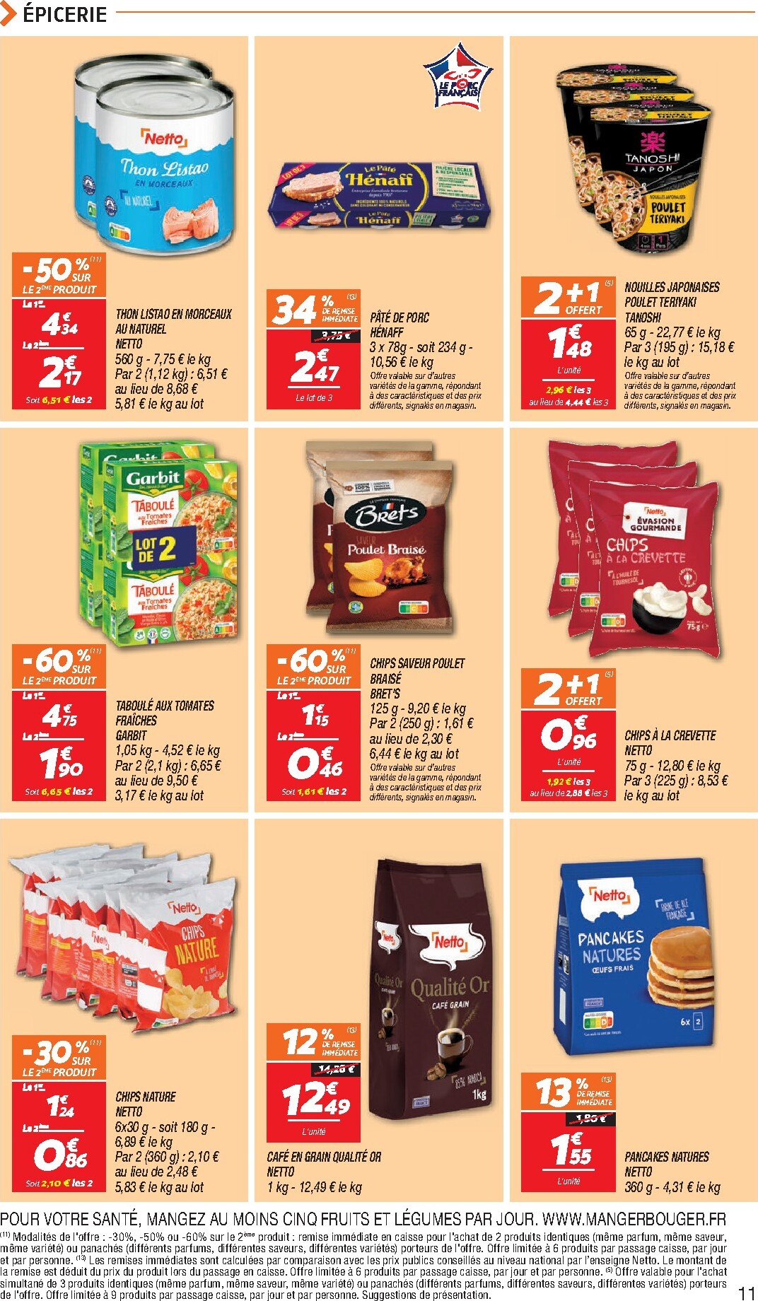 netto - Flyer Netto pour la semaine prochaine du du mardi 05/05/2026 au du lundi 11/05/2026 - page: 11