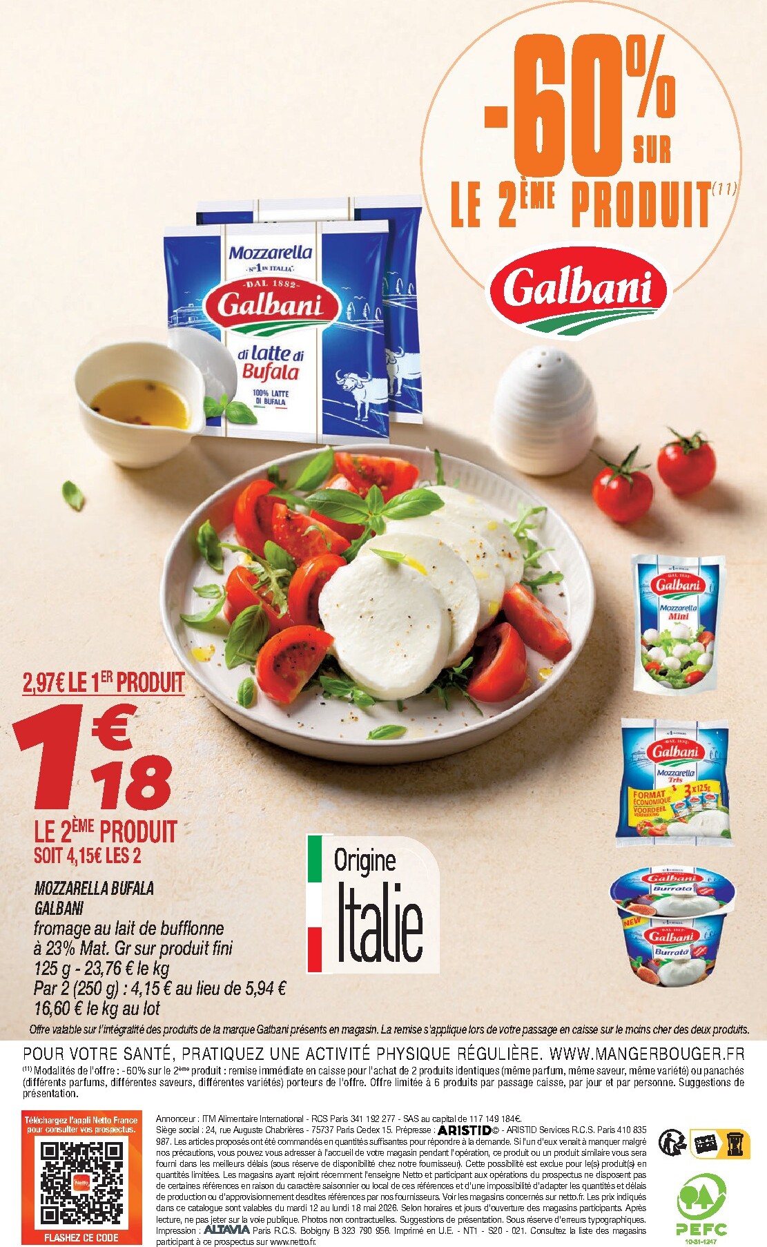 netto - Flyer Netto pour la semaine prochaine du du mardi 12/05/2026 au du lundi 18/05/2026 - page: 18