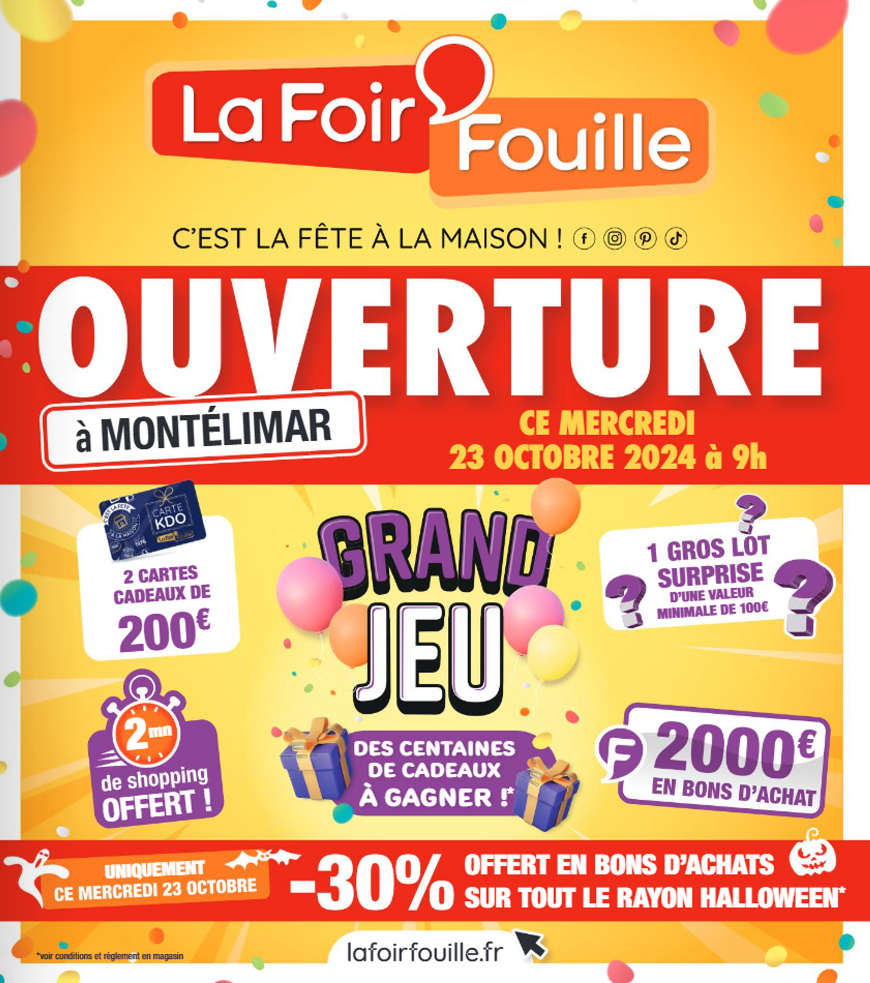 la-foir-fouille - Catalogue La Foir'Fouille valable dès 23.10. - 03.11.