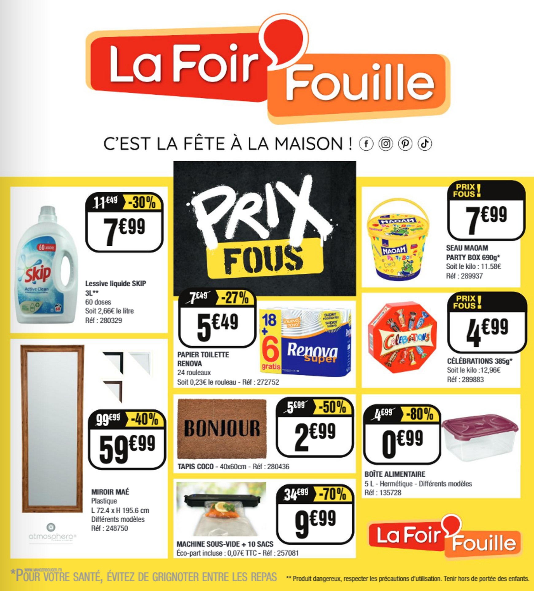 la-foir-fouille - Catalogue La Foir'Fouille valable dès 21.10. - 27.10.