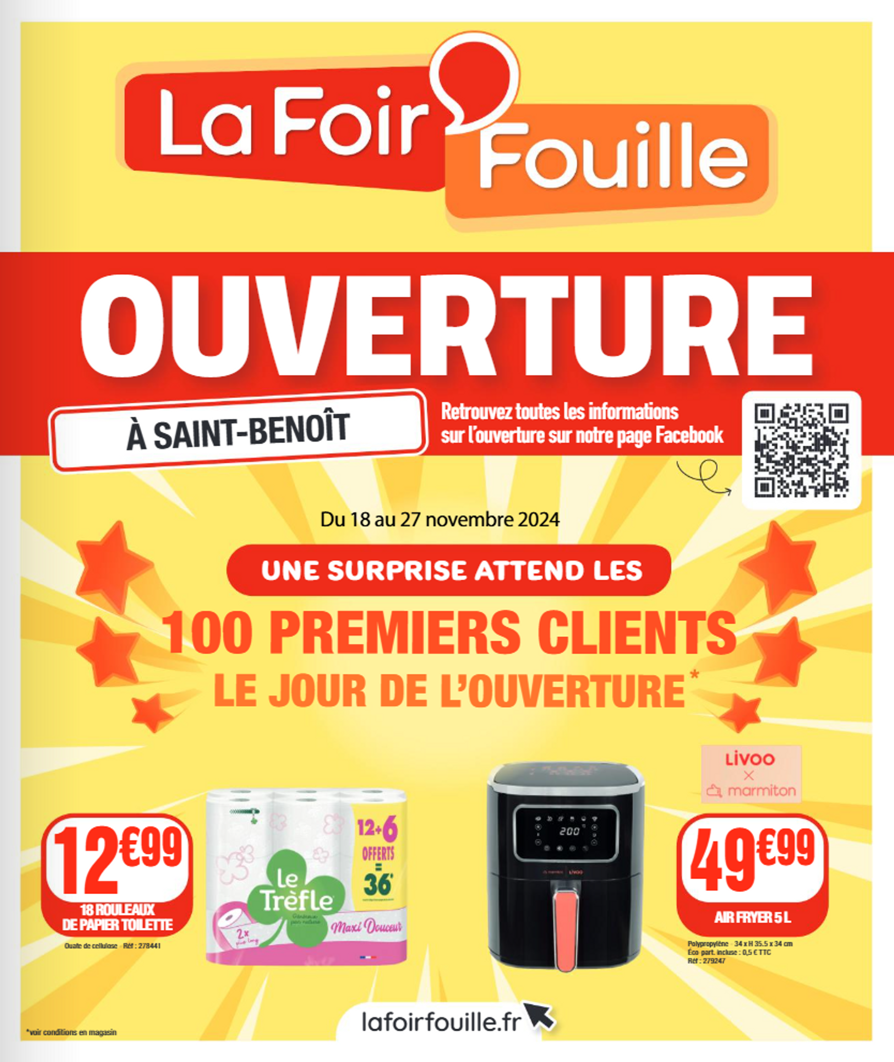 la-foir-fouille - Catalogue La Foir'Fouille valable dès 18.11. - 27.11.