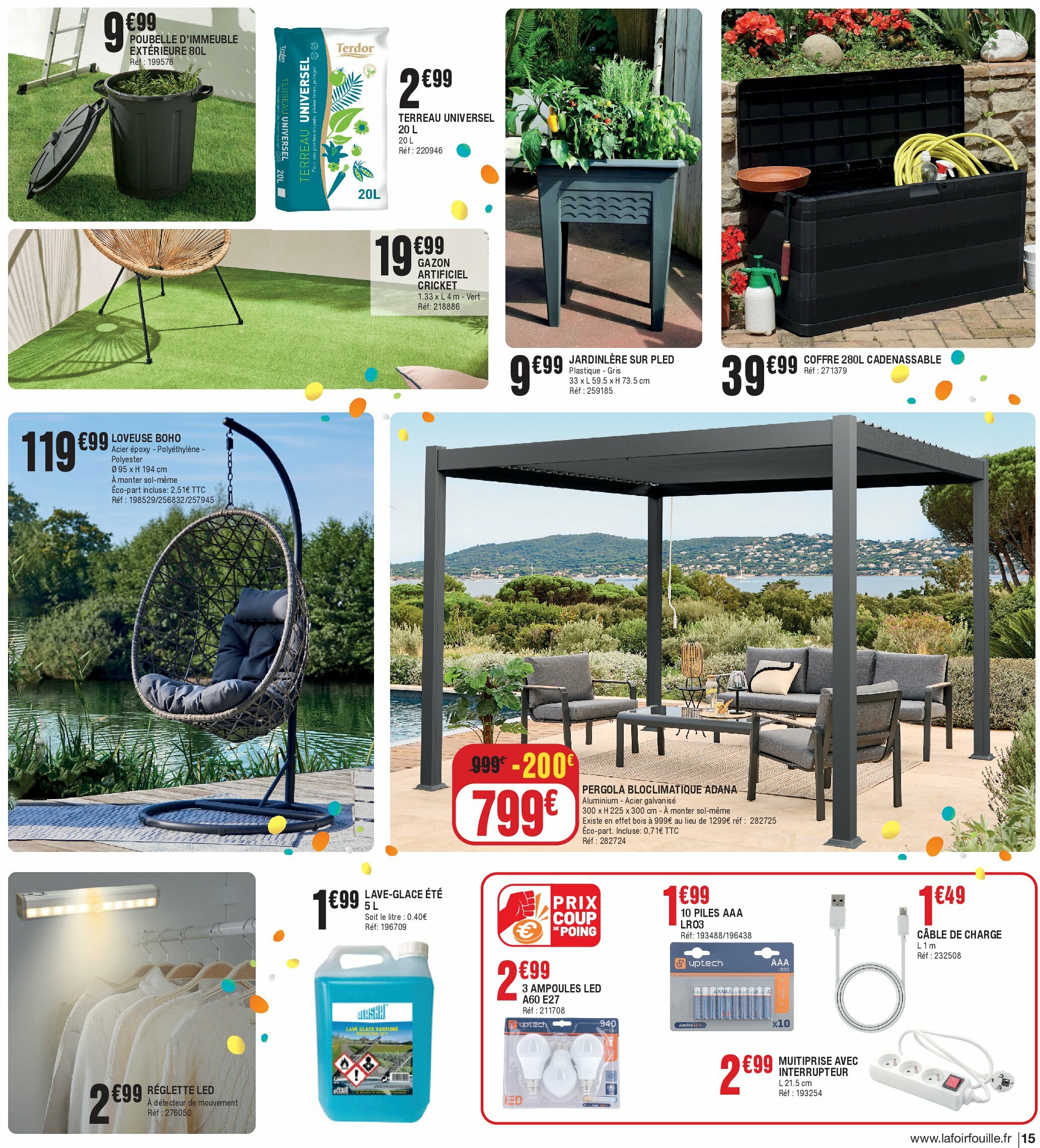 la-foir-fouille - Catalogue La Foir'Fouille - 10 avenue Gustave Eiffel, Pessac valable du 27/08 au 07/09 - page: 15
