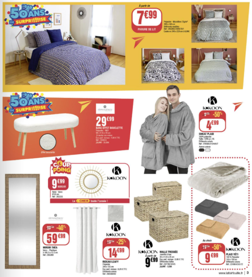 la-foir-fouille - Catalogue La Foir'Fouille valable du 29/09 au 12/10 - page: 3