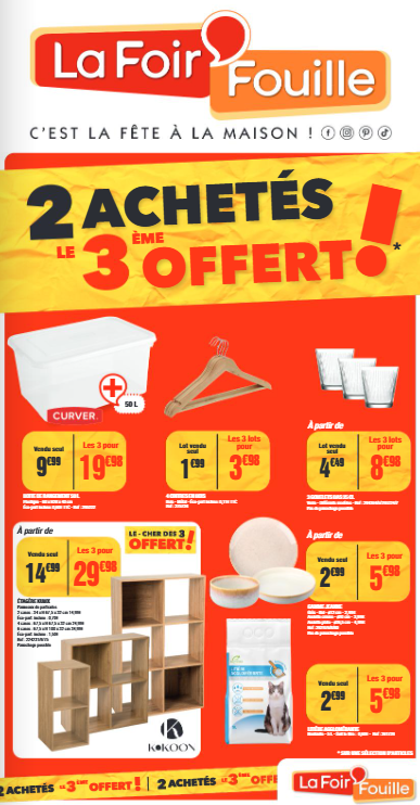 la-foir-fouille - Catalogue La Foir'Fouille valable du 26/01 au 01/02 - page: 1