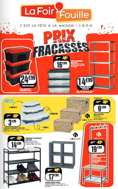 la-foir-fouille - Catalogue La Foir'Fouille valable du 23/02/2026 au 01/03/2026 - page: 1