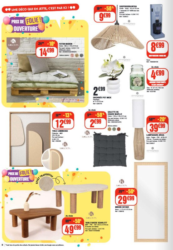 la-foir-fouille - Catalogue La Foir'Fouille - Saint-Martin-Boulogne valable du 04/03/2026 au 15/03/2026 - page: 8