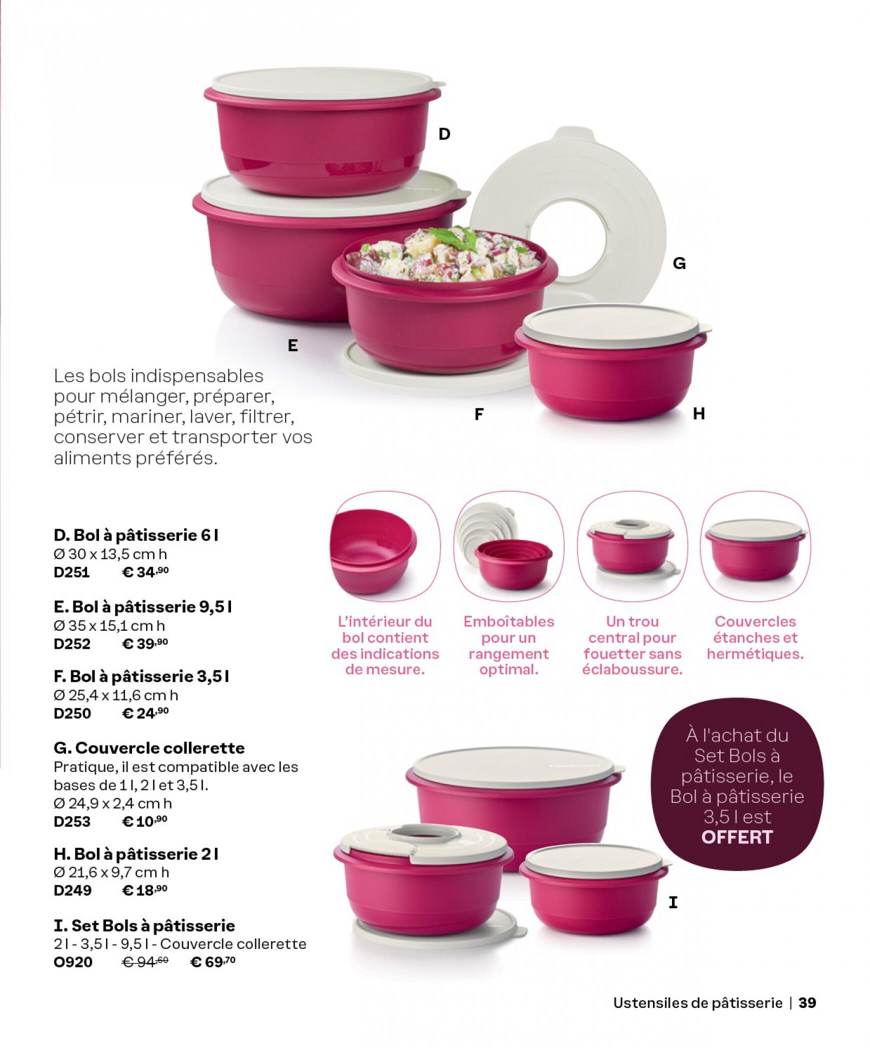 tupperware - Tupperware - Catalogue Printemps/Été 2024 valable à partir de 01.03.2024 - page: 39