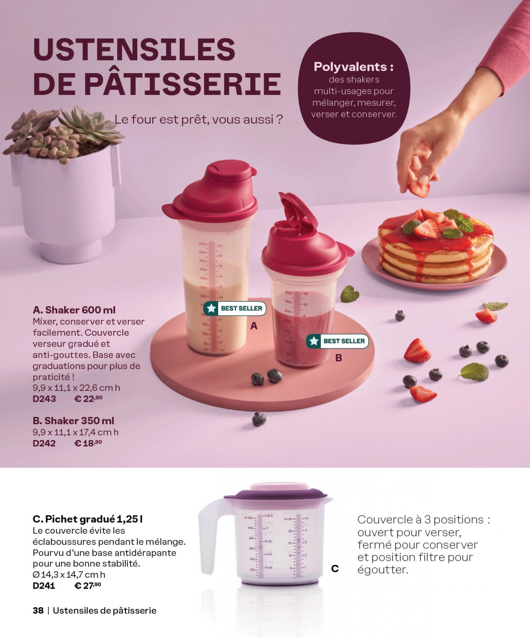 tupperware - Tupperware - Catalogue Printemps/Été 2024 valable à partir de 01.03.2024 - page: 38