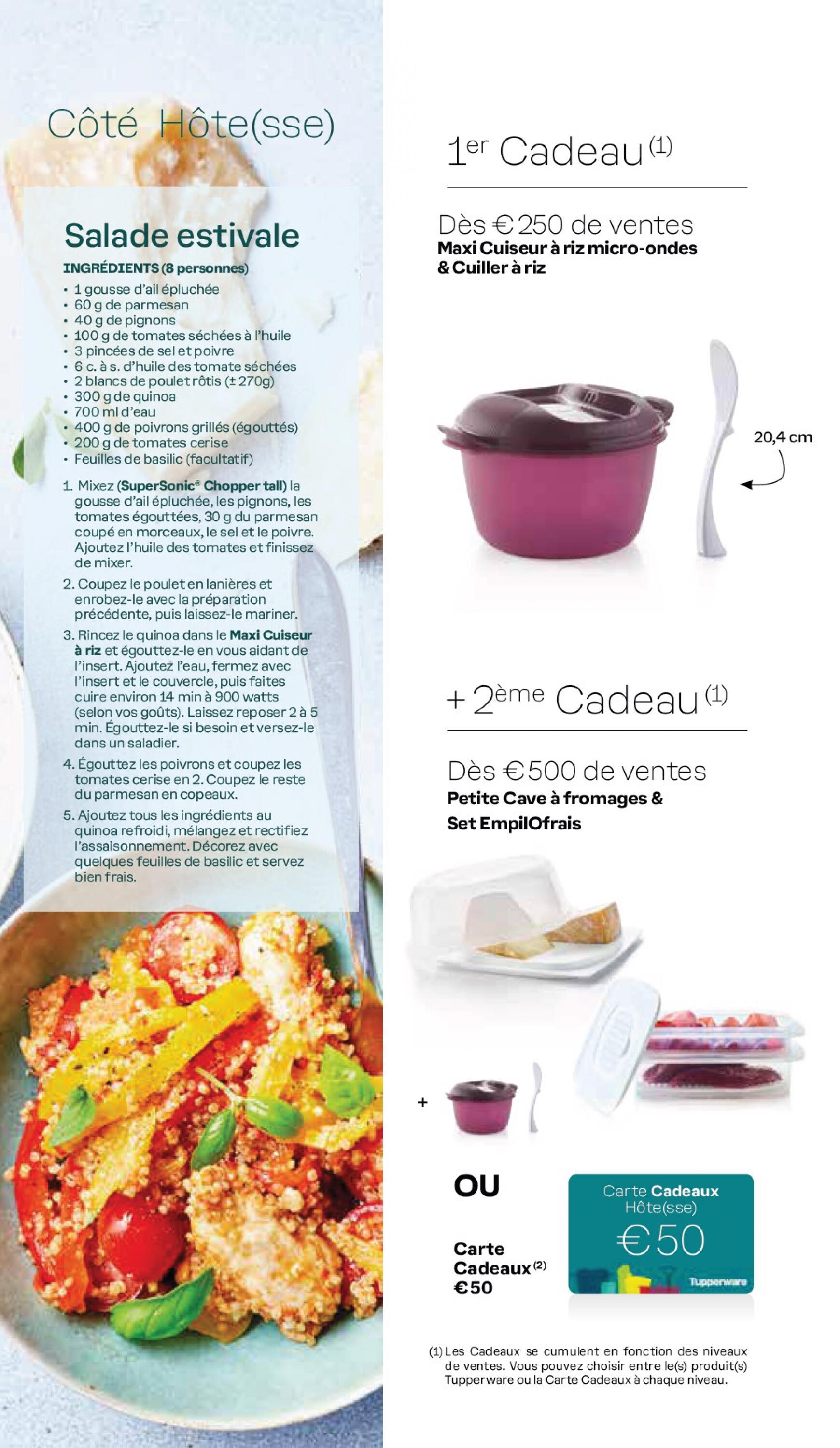 tupperware - Prospectus Tupperware - Offres spéciales actuel 01.07. - 04.08. - page: 2