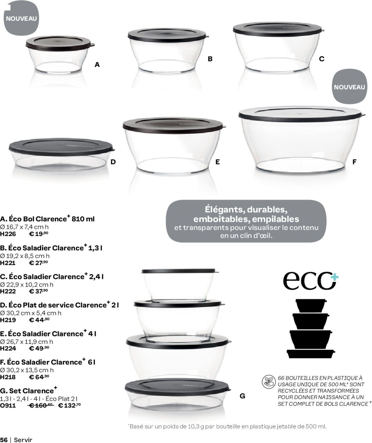 tupperware - Tupperware catalogue Automne/Hiver 2024-2025 à partir du 01/09/2024 - promo en ligne du dimanche 01/09/2024 - page: 56