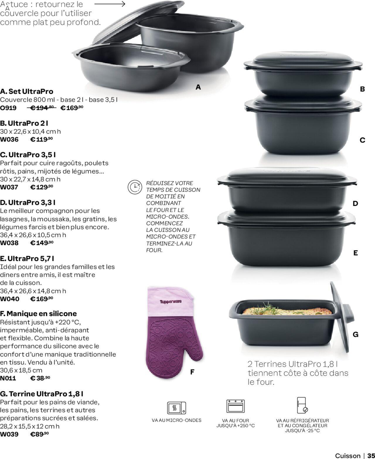 tupperware - Tupperware catalogue Automne/Hiver 2024-2025 à partir du 01/09/2024 - promo en ligne du dimanche 01/09/2024 - page: 35