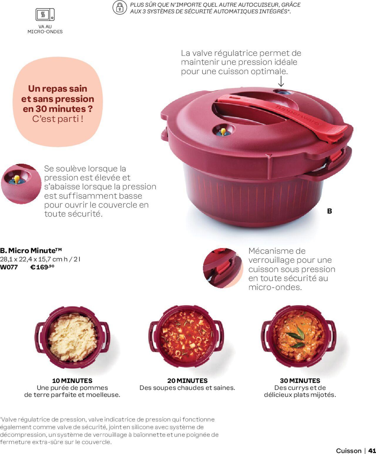 tupperware - Tupperware catalogue Automne/Hiver 2024-2025 à partir du 01/09/2024 - promo en ligne du dimanche 01/09/2024 - page: 41