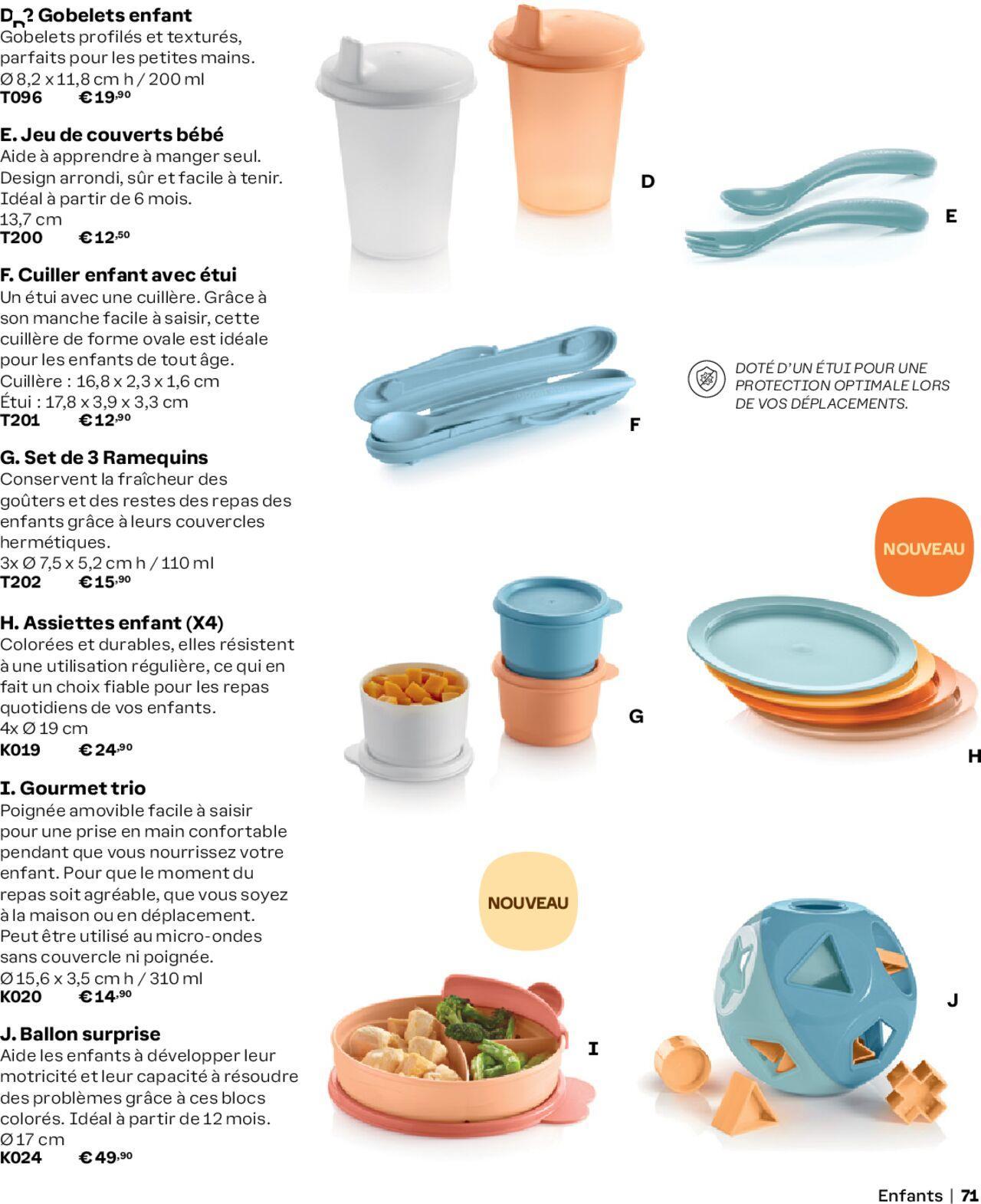 tupperware - Tupperware catalogue Automne/Hiver 2024-2025 à partir du 01/09/2024 - promo en ligne du dimanche 01/09/2024 - page: 71