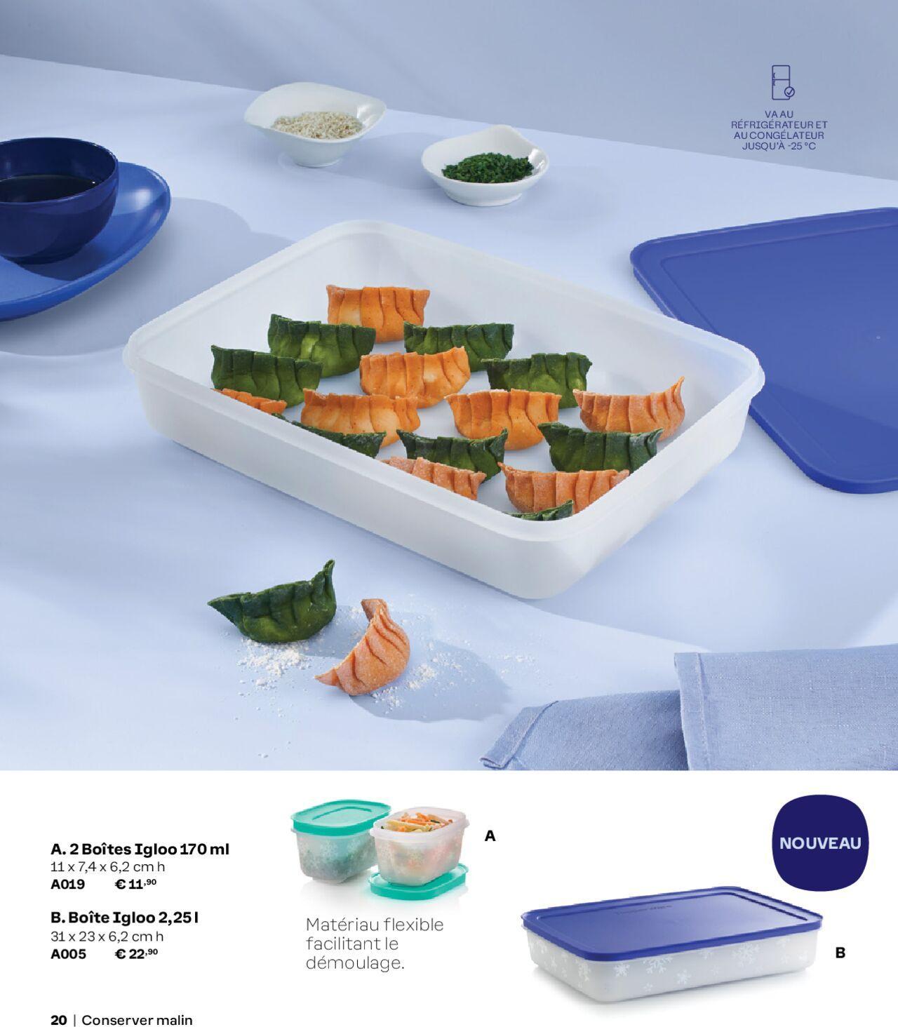 tupperware - Tupperware catalogue Automne/Hiver 2024-2025 à partir du 01/09/2024 - promo en ligne du dimanche 01/09/2024 - page: 20