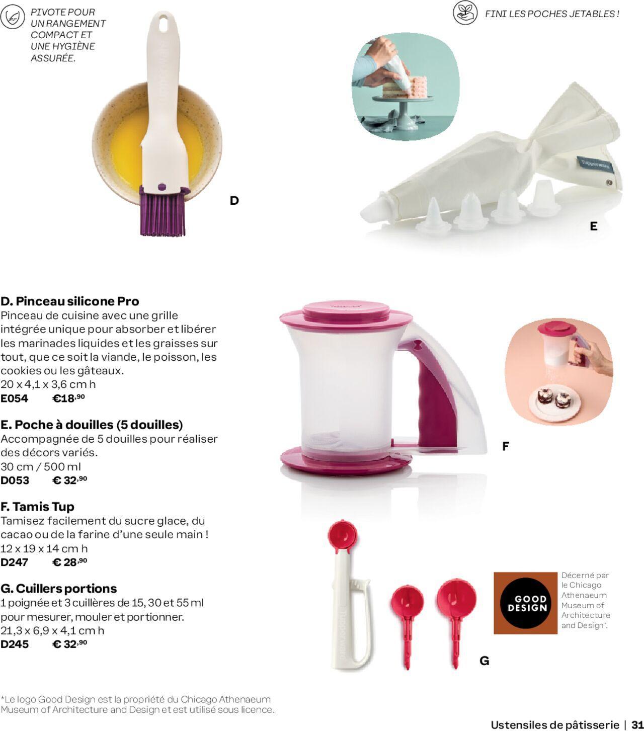 tupperware - Tupperware catalogue Automne/Hiver 2024-2025 à partir du 01/09/2024 - promo en ligne du dimanche 01/09/2024 - page: 31