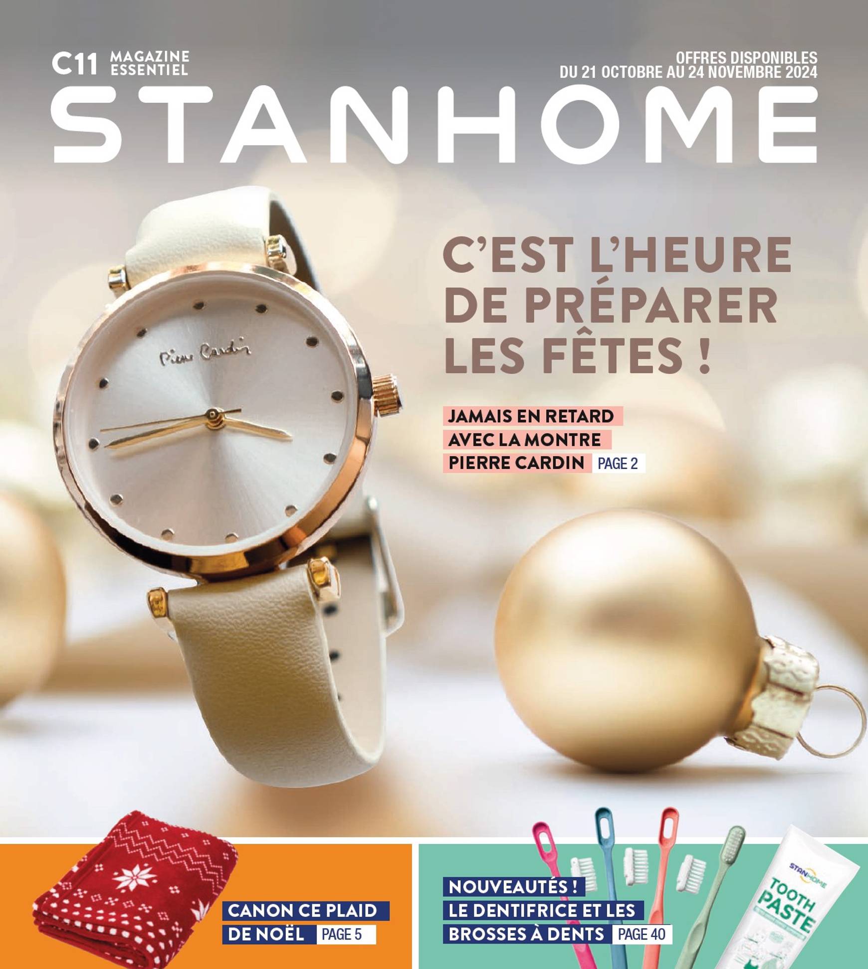 stanhome - Catalogue Stanhome valable dès 21.10. - 24.11. - page: 1