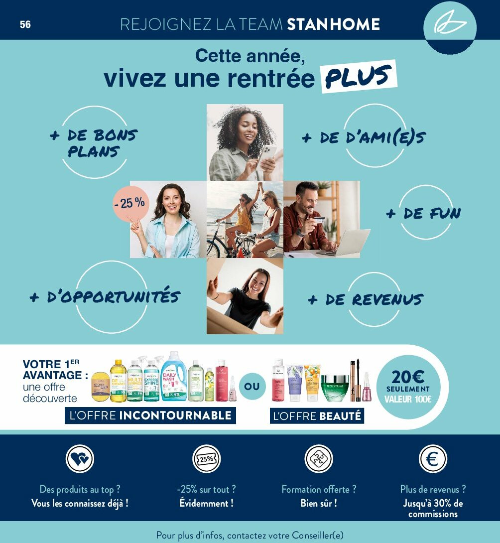 stanhome - Catalogue Stanhome valable du 25/08 au 07/09 - page: 56 stanhome - Catalogue Stanhome valable du 25/08 au 07/09 - page: 56