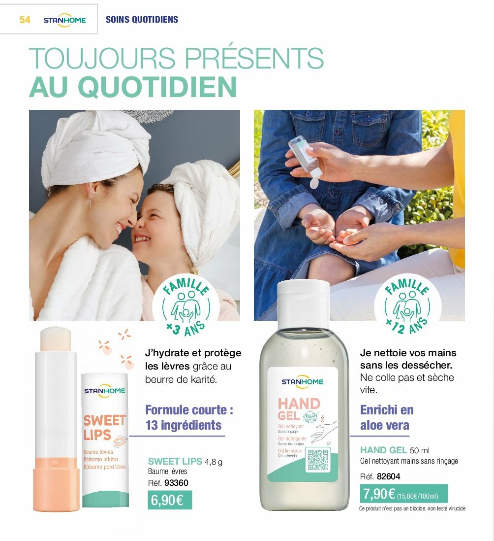 stanhome - Catalogue Stanhome valable du 25/08 au 07/09 - page: 54 stanhome - Catalogue Stanhome valable du 25/08 au 07/09 - page: 54