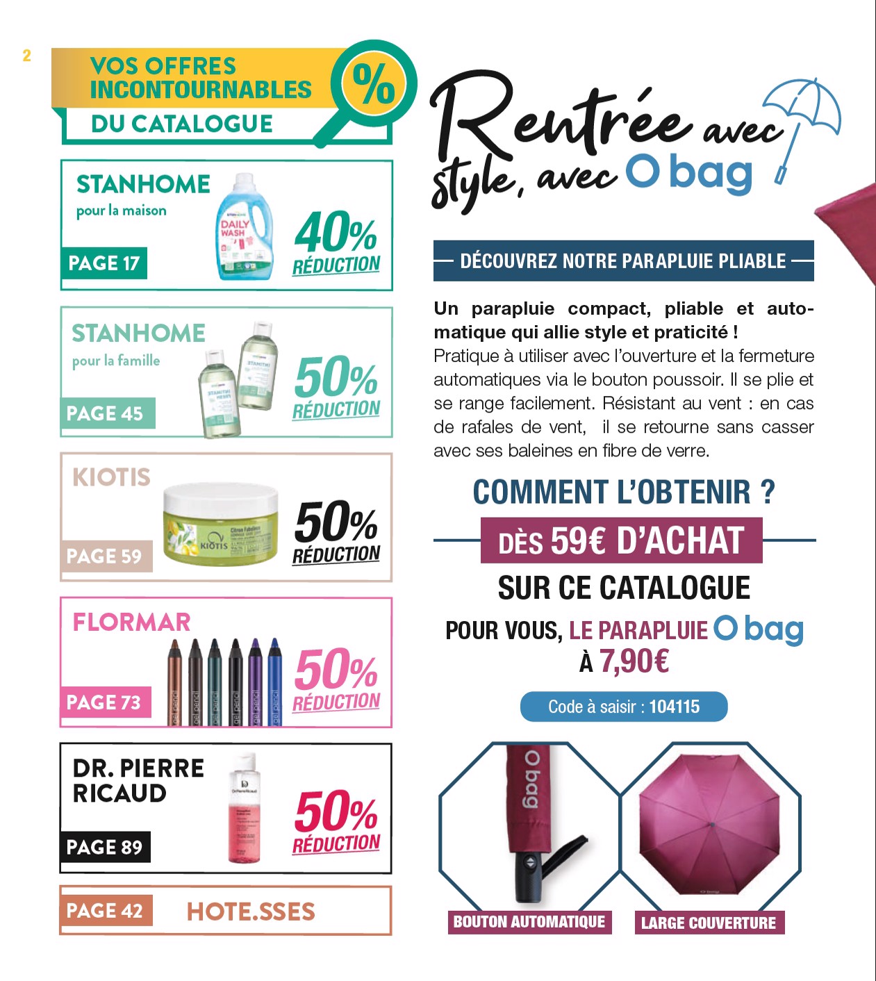 stanhome - Catalogue Stanhome valable du 08/09 au 28/09 - page: 2 stanhome - Catalogue Stanhome valable du 08/09 au 28/09 - page: 2