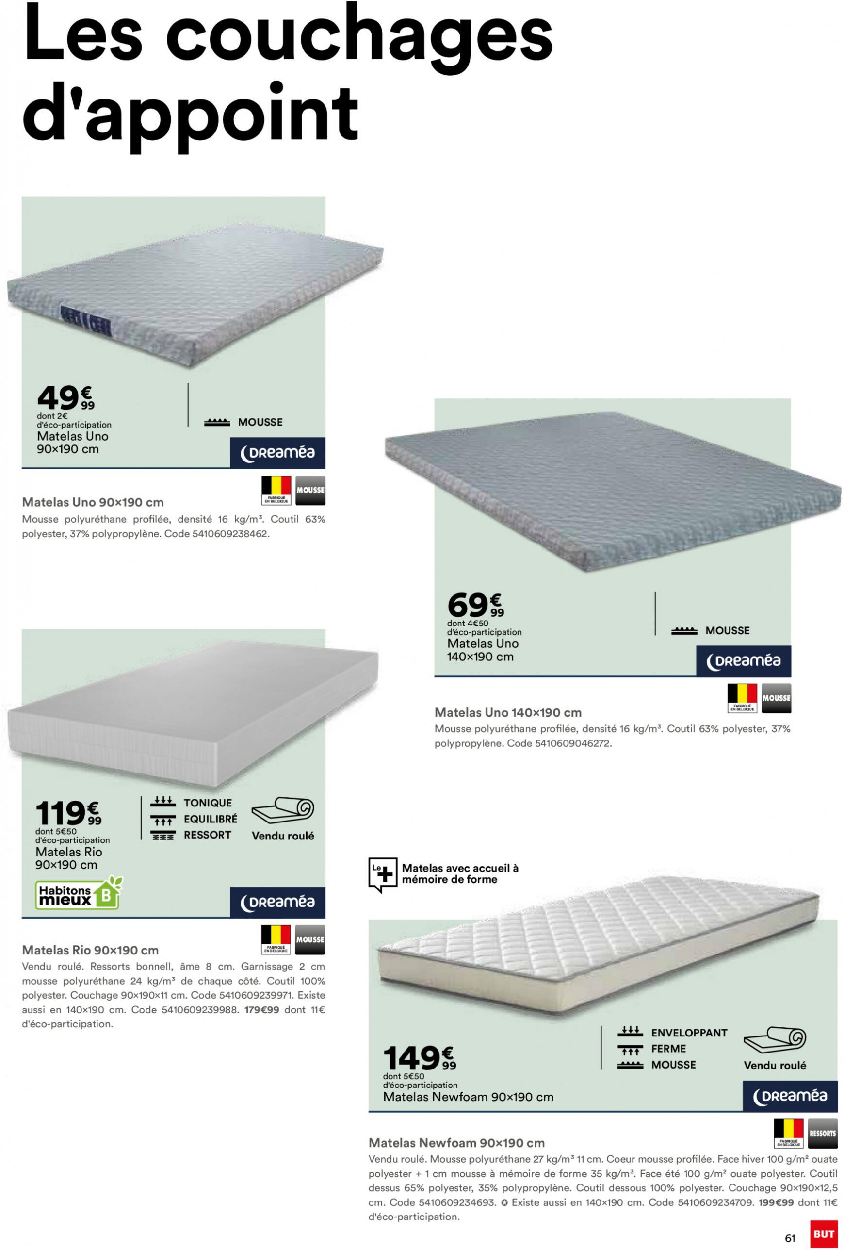 but - Prospectus But - Guide Literie 2024 actuel 18.06. - 26.08. - page: 61