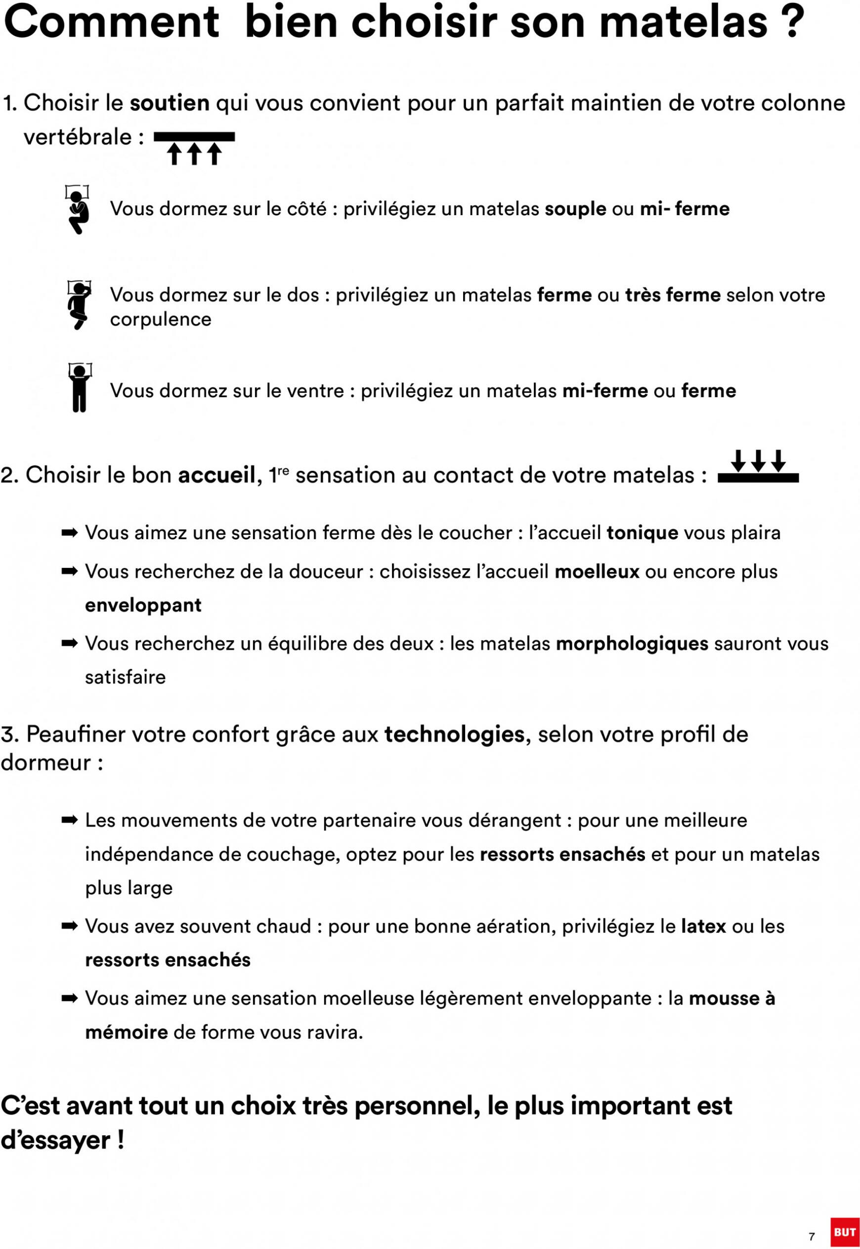 but - Prospectus But - Guide Literie 2024 actuel 18.06. - 26.08. - page: 7