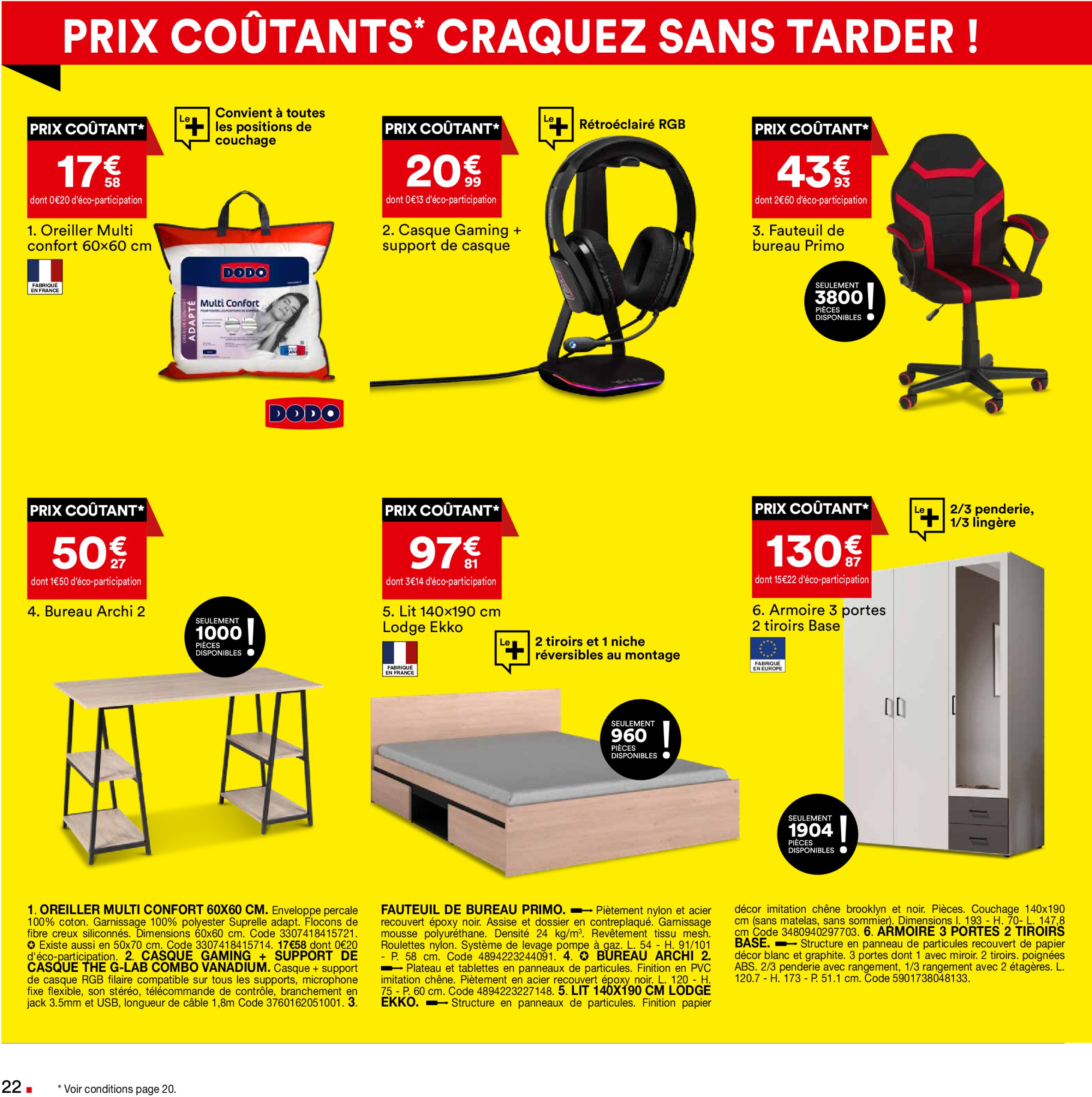 but - Catalogue But valable dès 27/05 - 23/06 - page: 22 but - Catalogue But valable dès 27/05 - 23/06 - page: 22