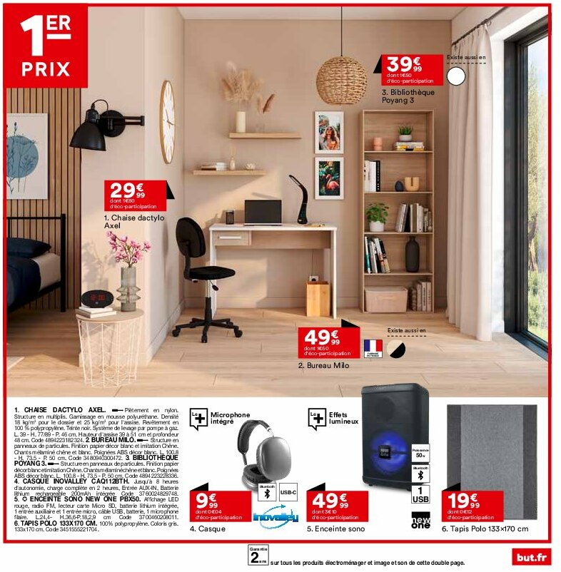 but - Catalogue But - Retour à l'école valable du 22/07 au 25/08 - page: 21