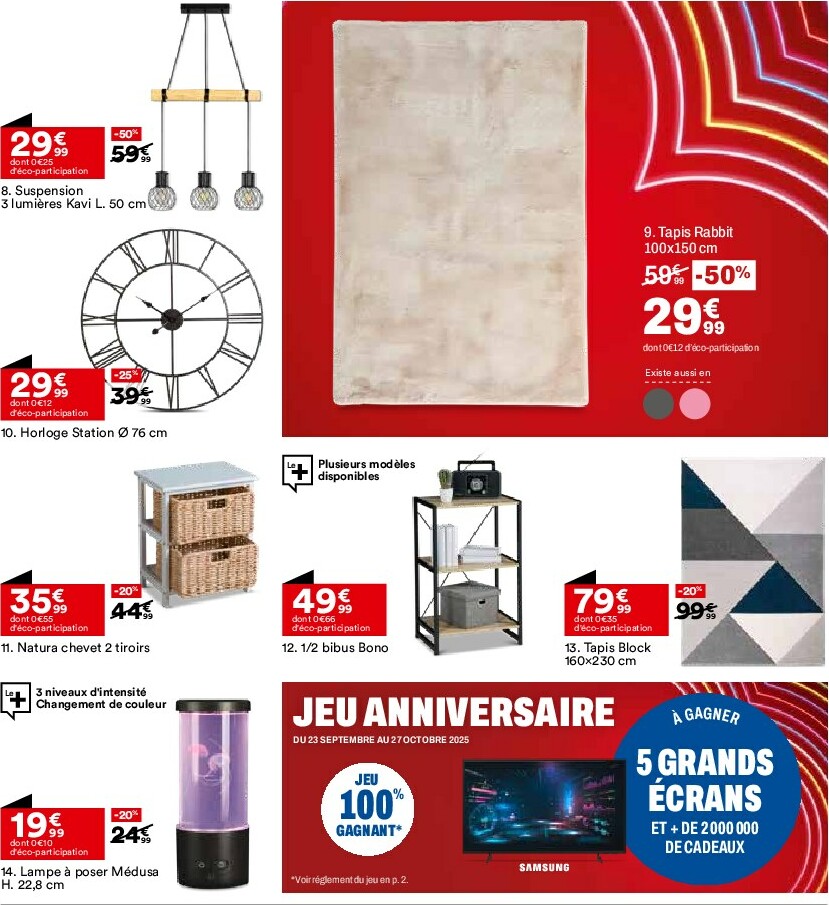 but - Catalogue But - L'anniversaire valable du 22/09 au 27/09 - page: 31