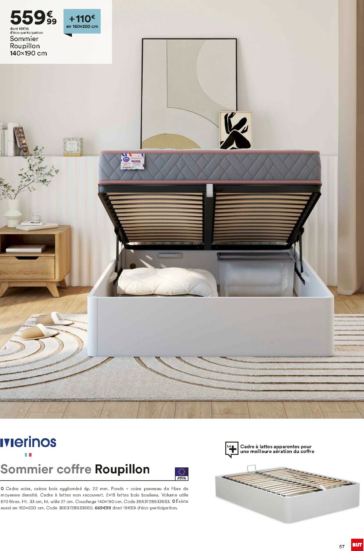 but - Catalogue But - Guide Literie valable du 02/12 au 23/02 - page: 57
