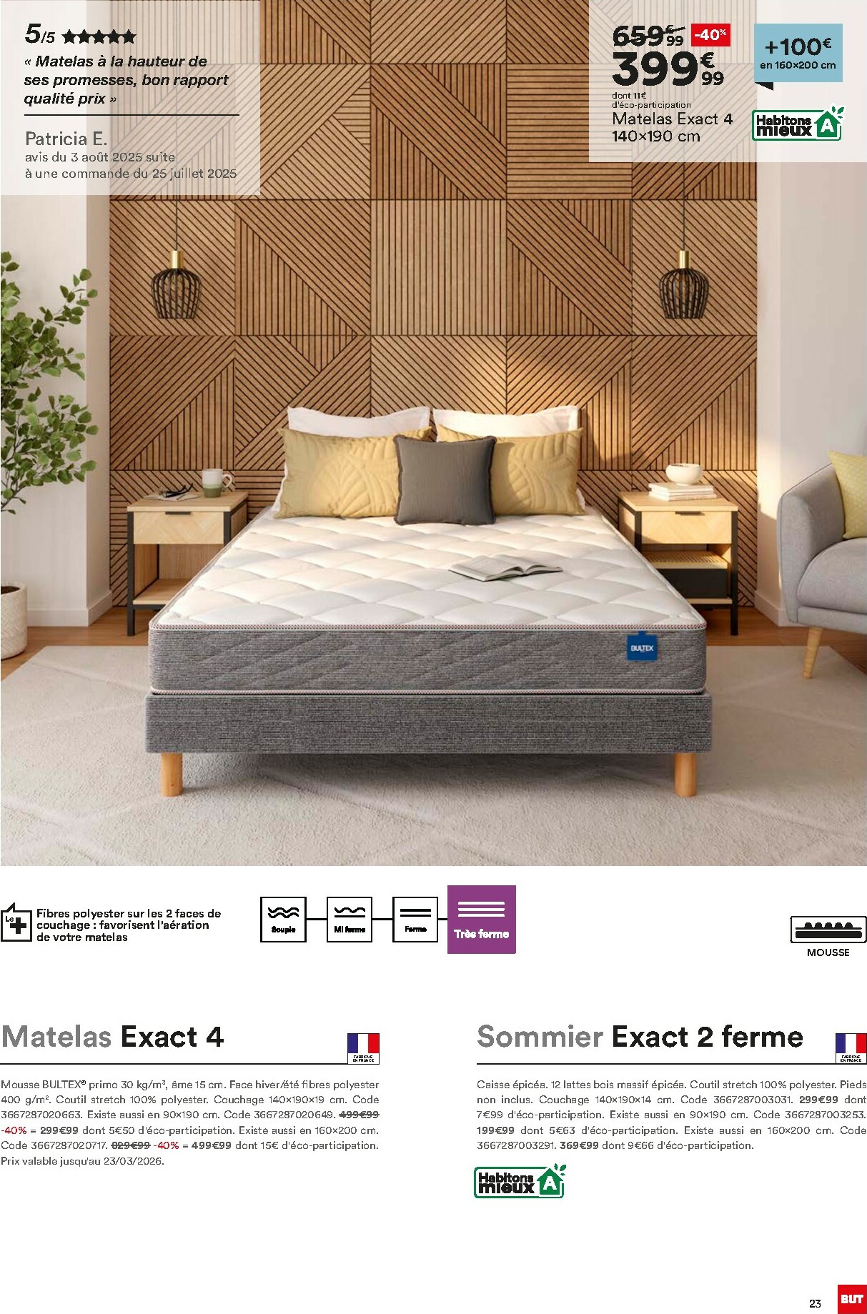 but - Catalogue But - Guide Literie valable du 02/12 au 23/02 - page: 23