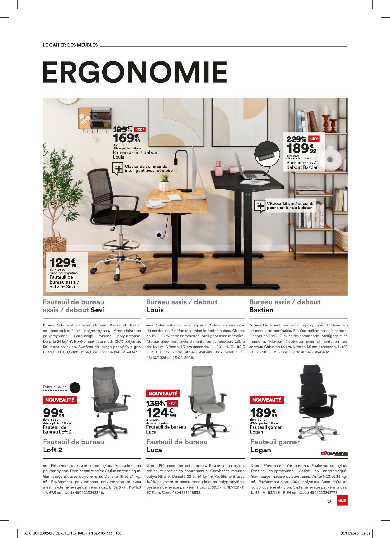 but - Catalogue But - Guide Literie valable du 02/12 au 23/02 - page: 103