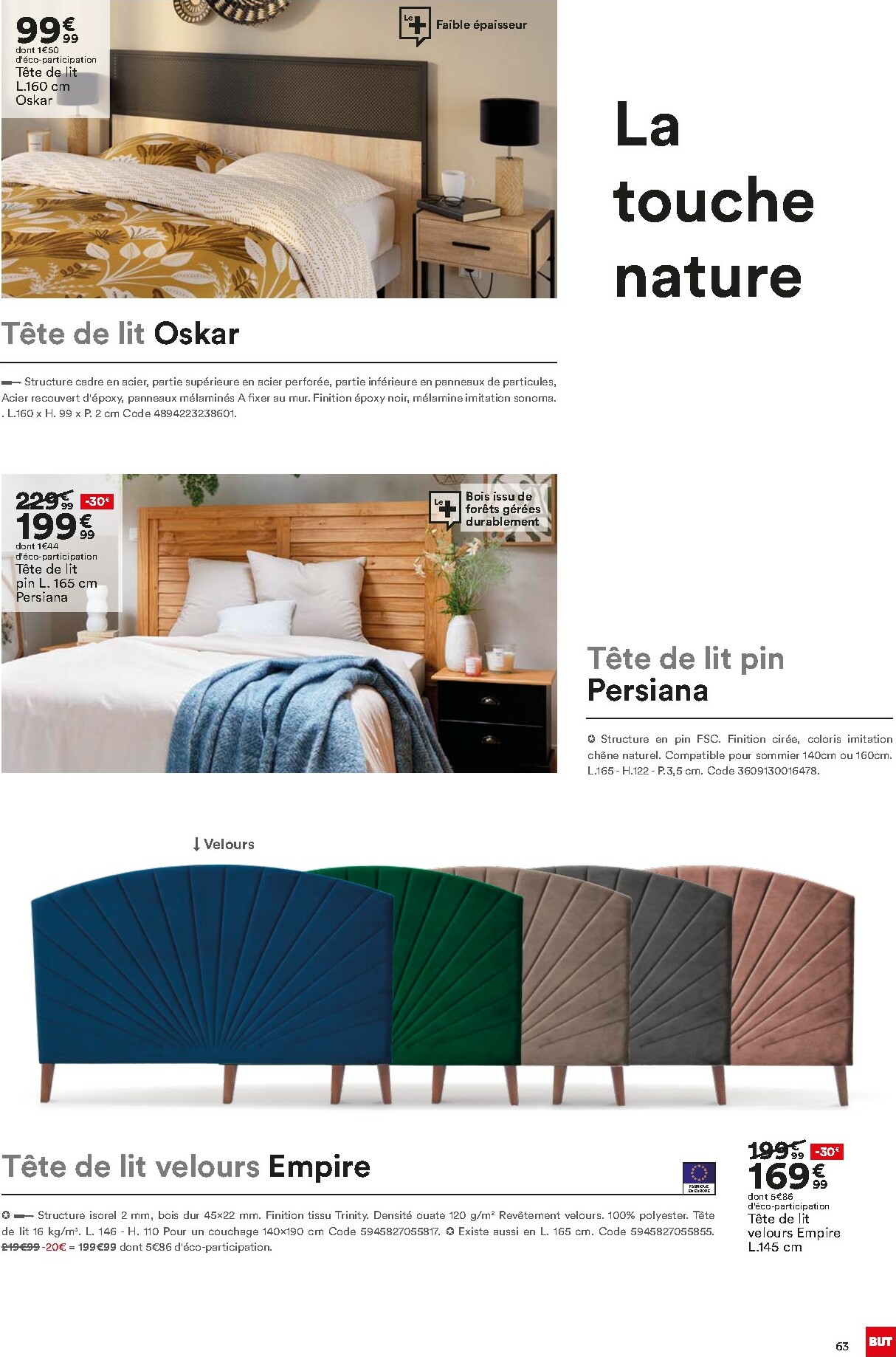 but - Catalogue But - Guide Literie valable du 02/12 au 23/02 - page: 63