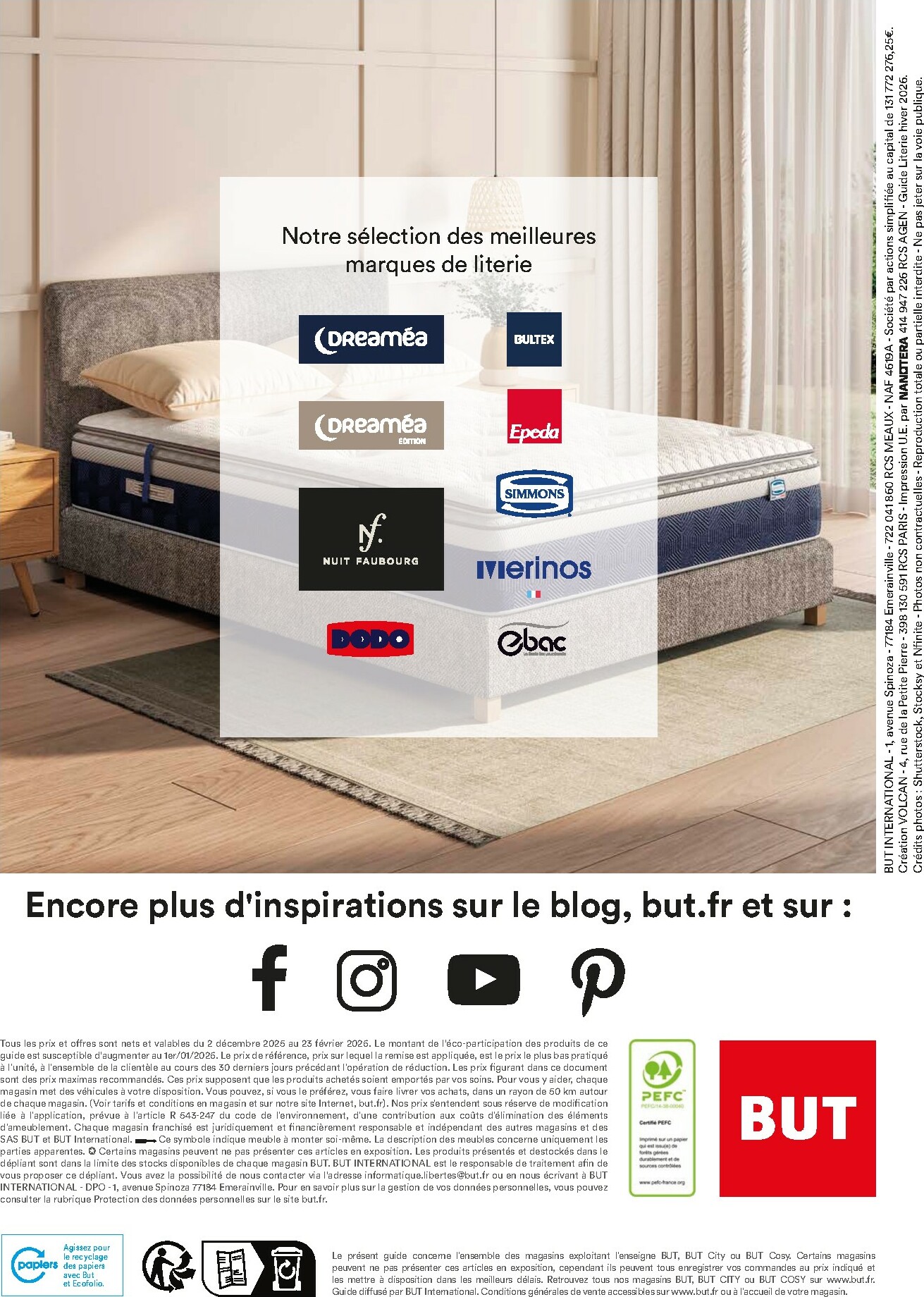 but - Catalogue But - Guide Literie valable du 02/12 au 23/02 - page: 108