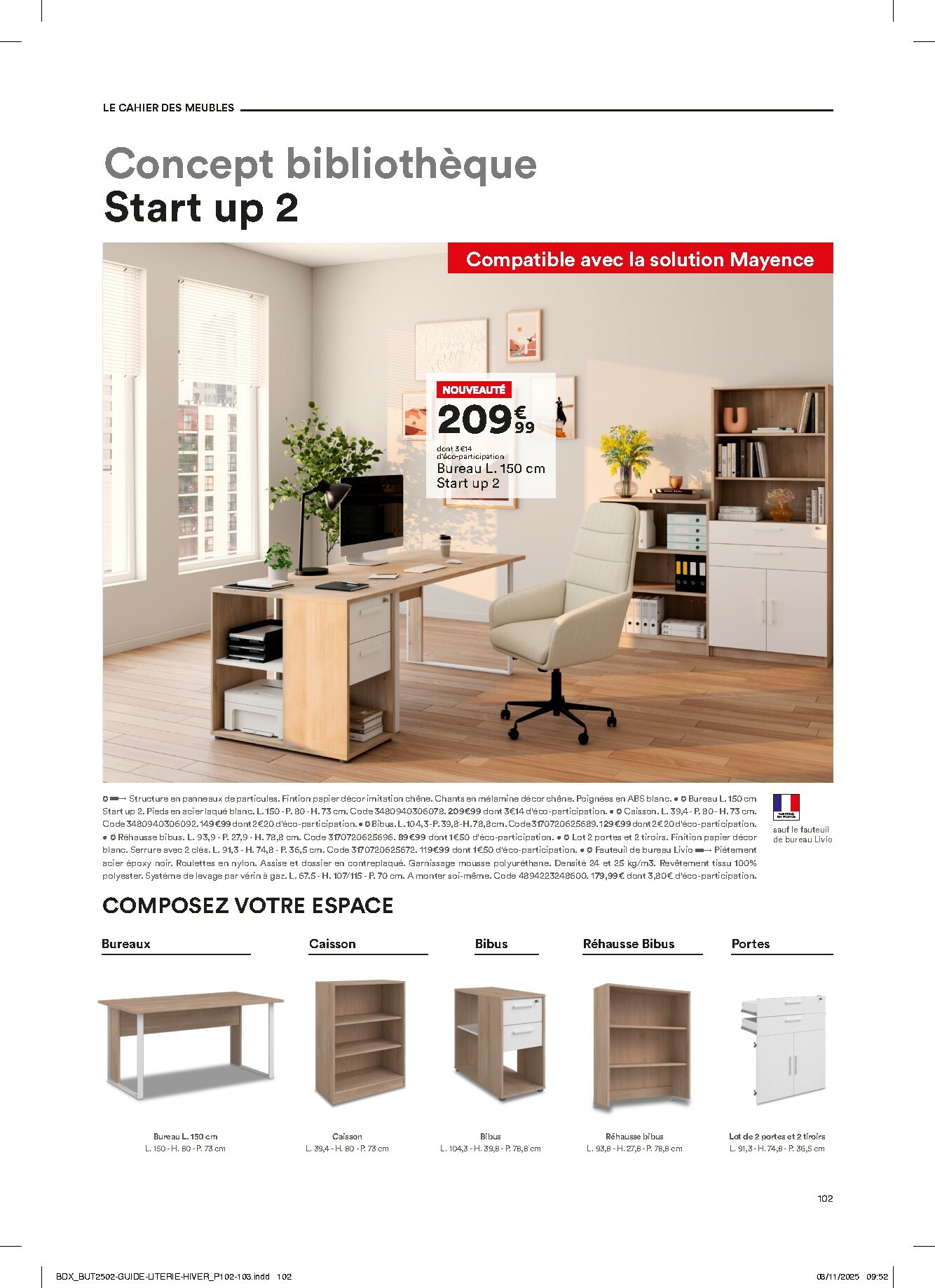 but - Catalogue But - Guide Literie valable du 02/12 au 23/02 - page: 102