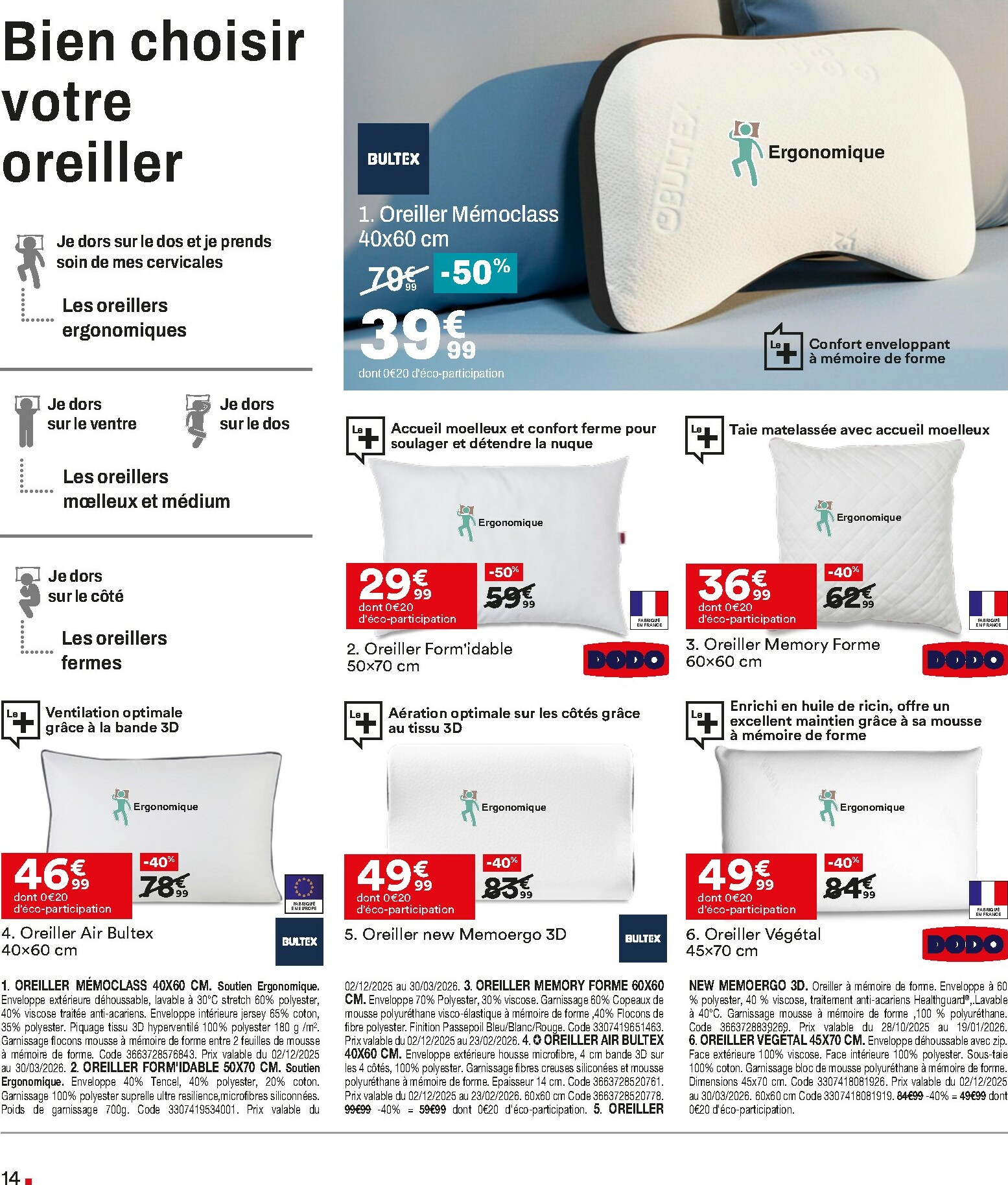 but - Catalogue But - Expert Literie valable du 23/12 au 19/01 - page: 14