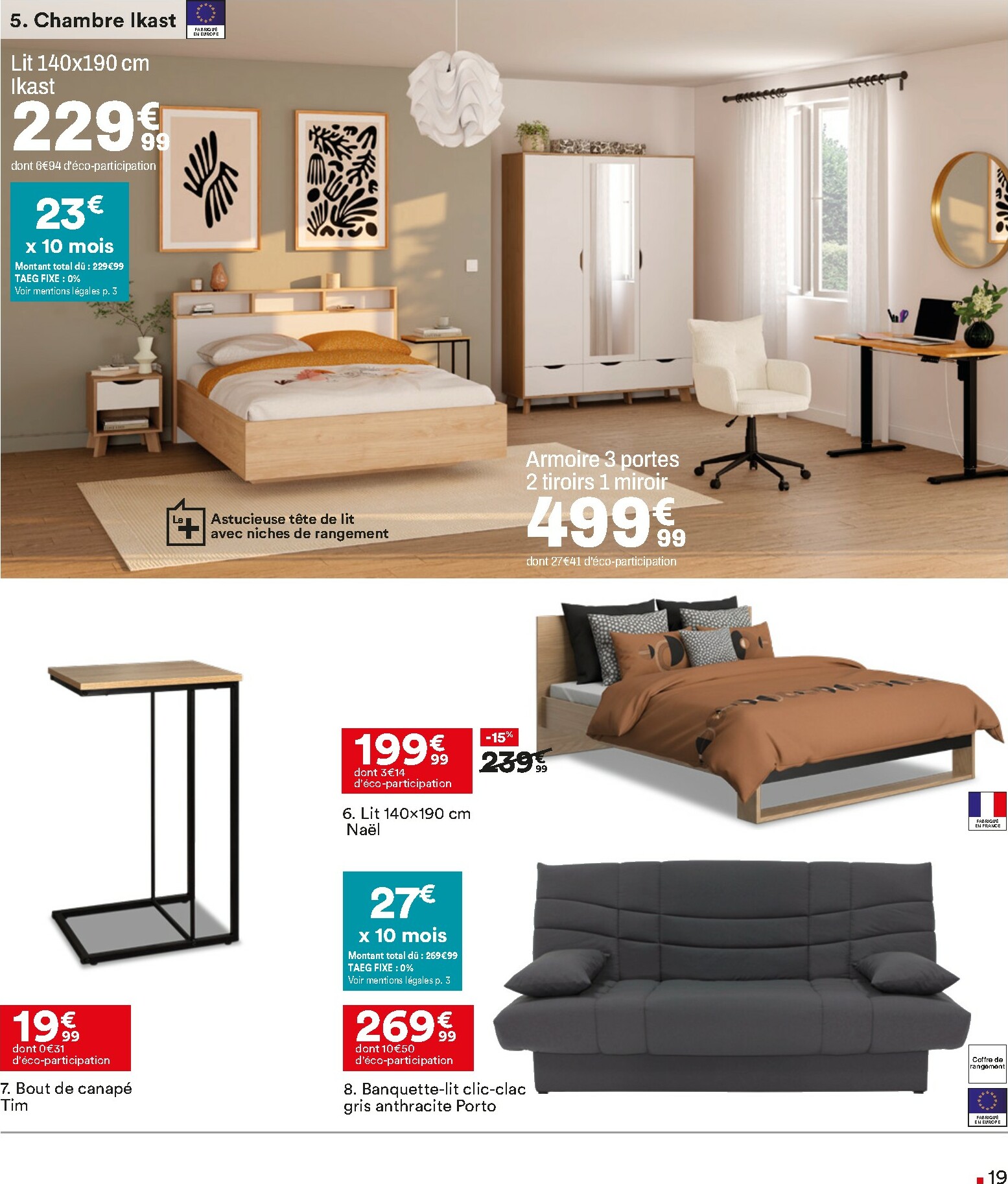 but - Catalogue But - Expert Literie valable du 23/12 au 19/01 - page: 19