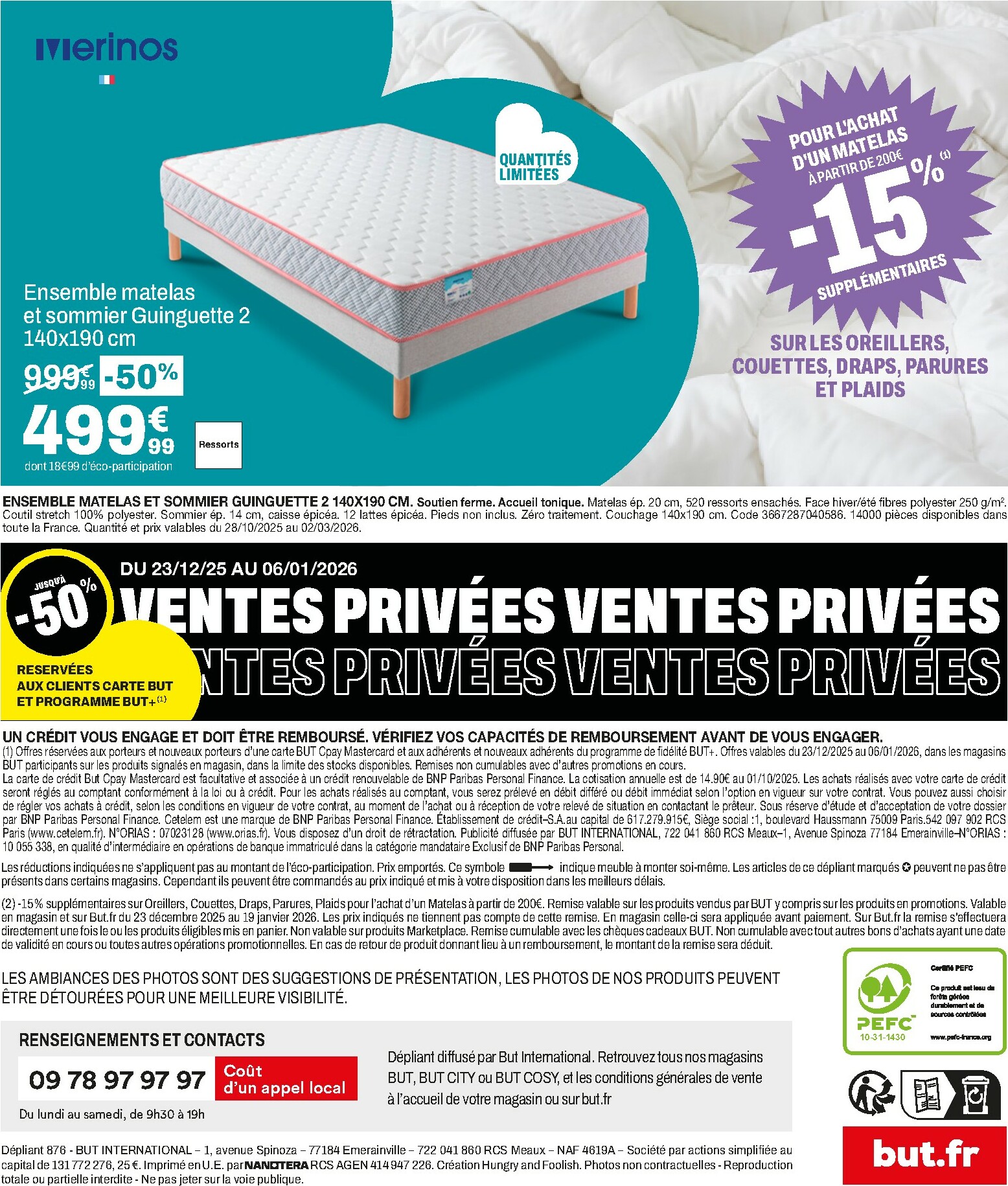 but - Catalogue But - Expert Literie valable du 23/12 au 19/01 - page: 28