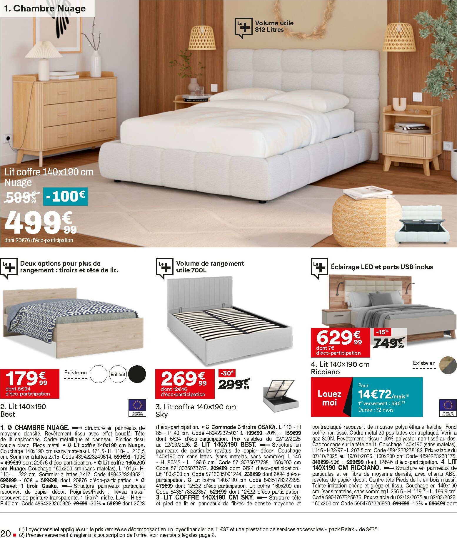 but - Catalogue But - Expert Literie valable du 23/12 au 19/01 - page: 20